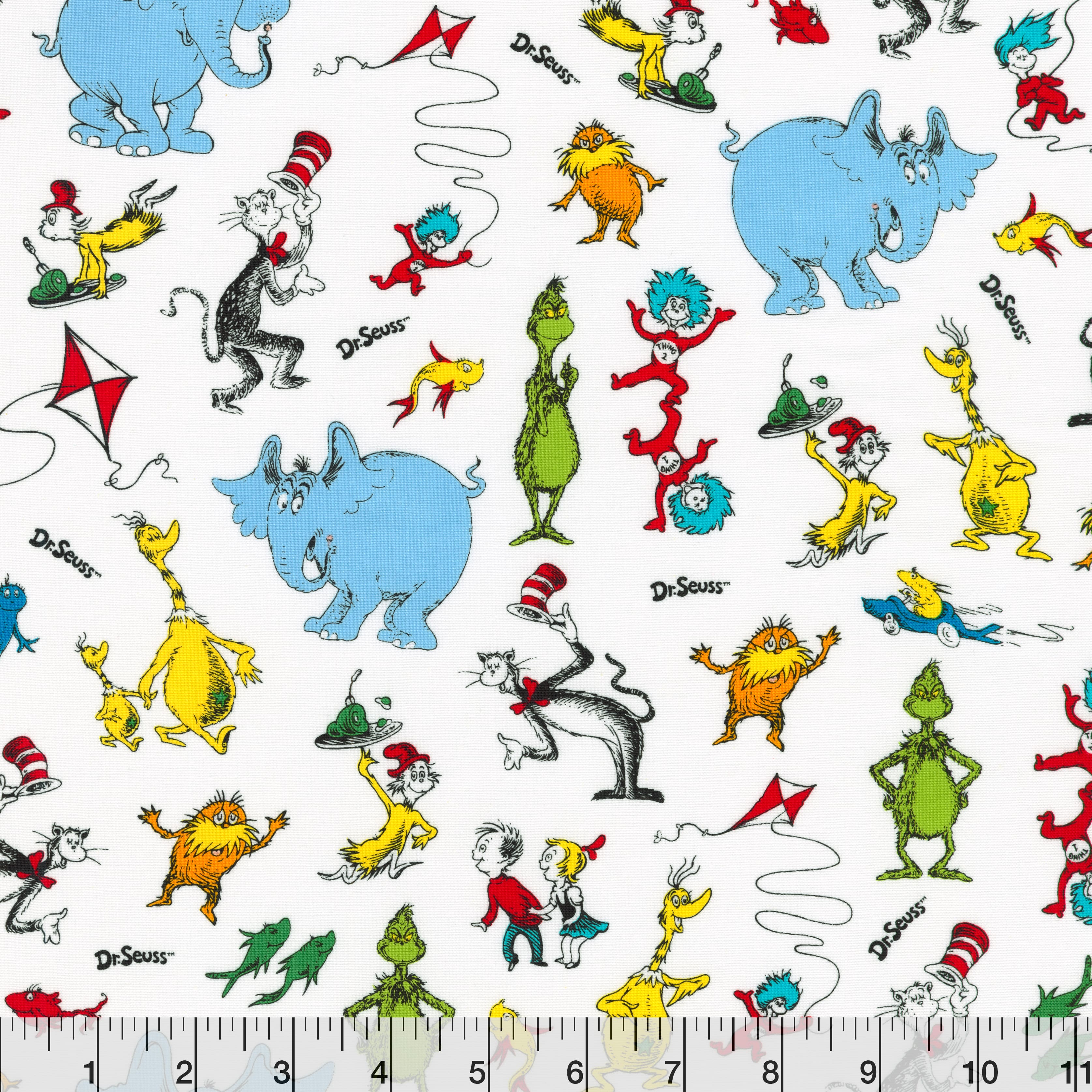 Dr. Seuss&#x2122; Characters Cotton Fabric