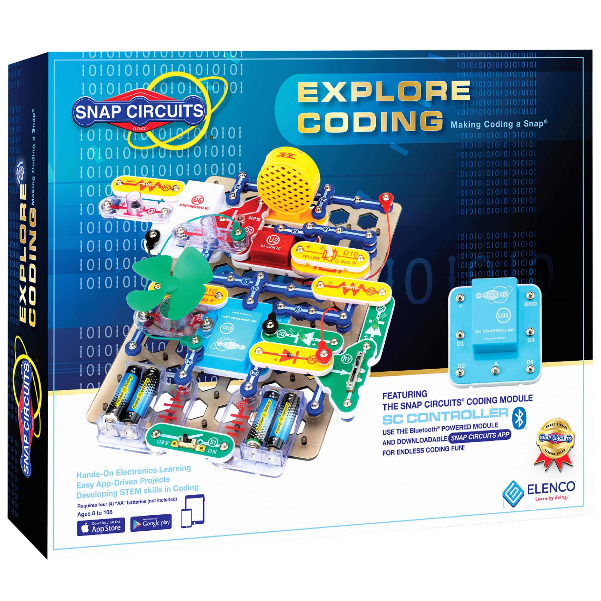 Snap Circuits® Explore Coding STEM Building Toy