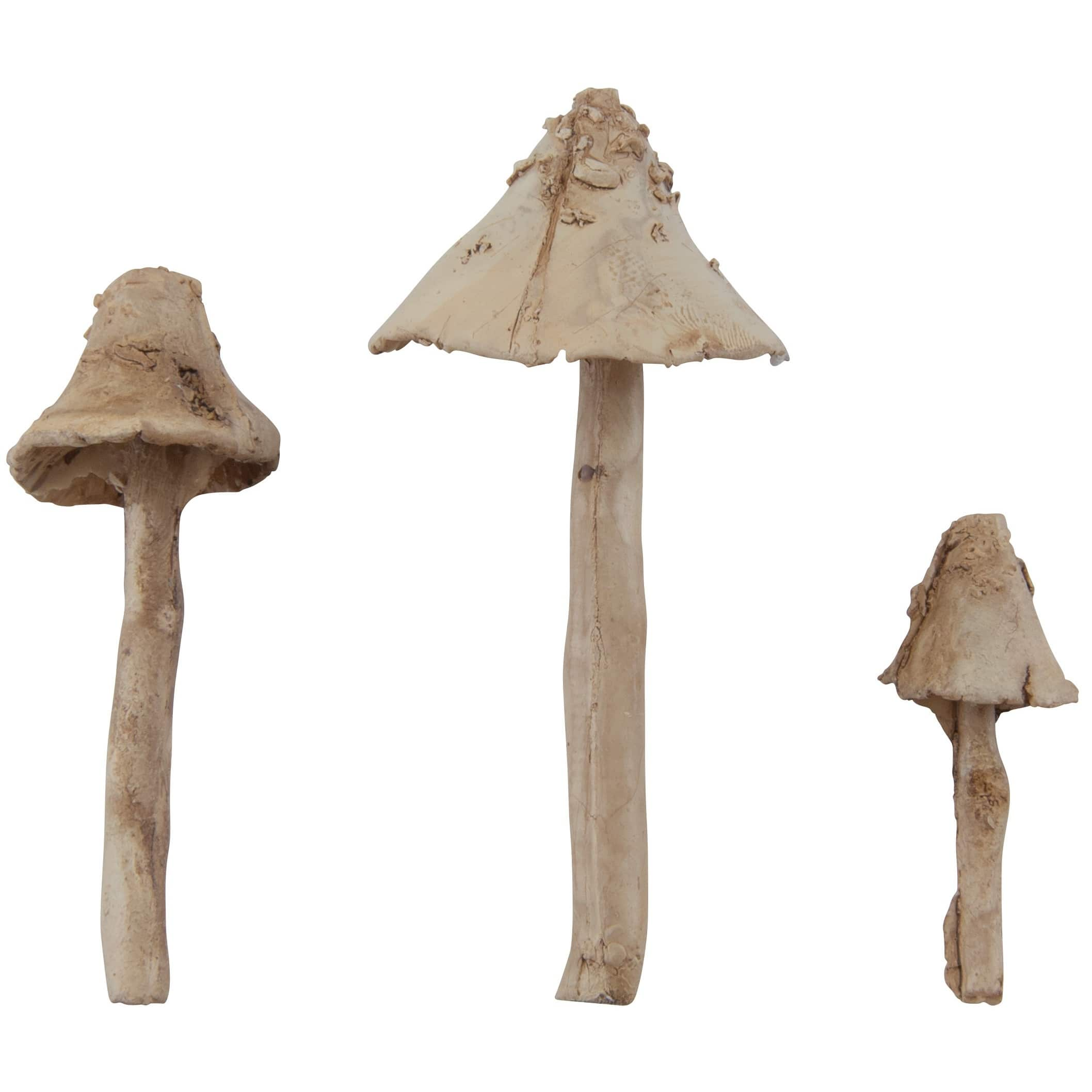 Idea-Ology Resin Toadstools 3/Pkg-1.25&#x22; To 2.5&#x22;