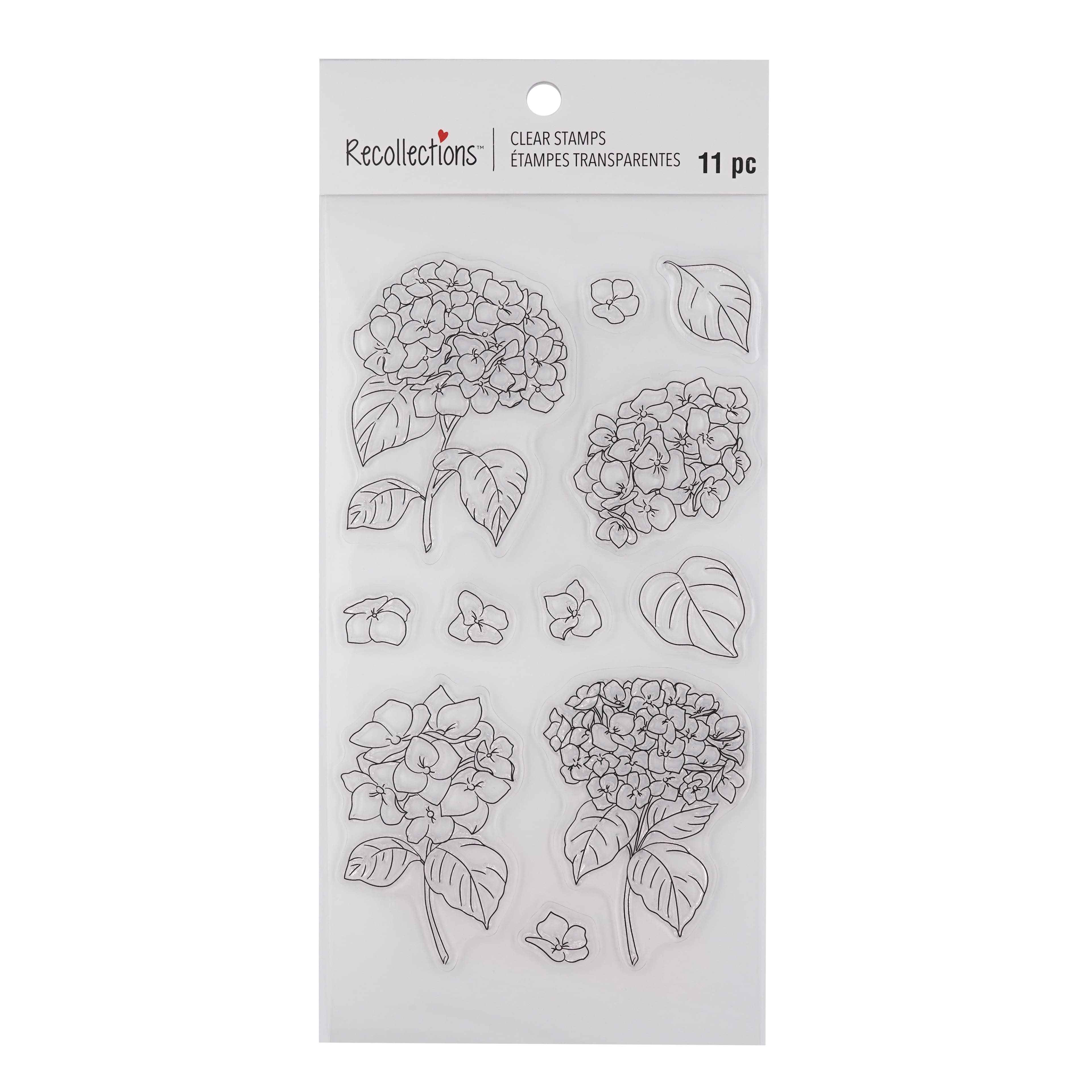 Hydrangea Clear Stamp Set by Recollections&#x2122;