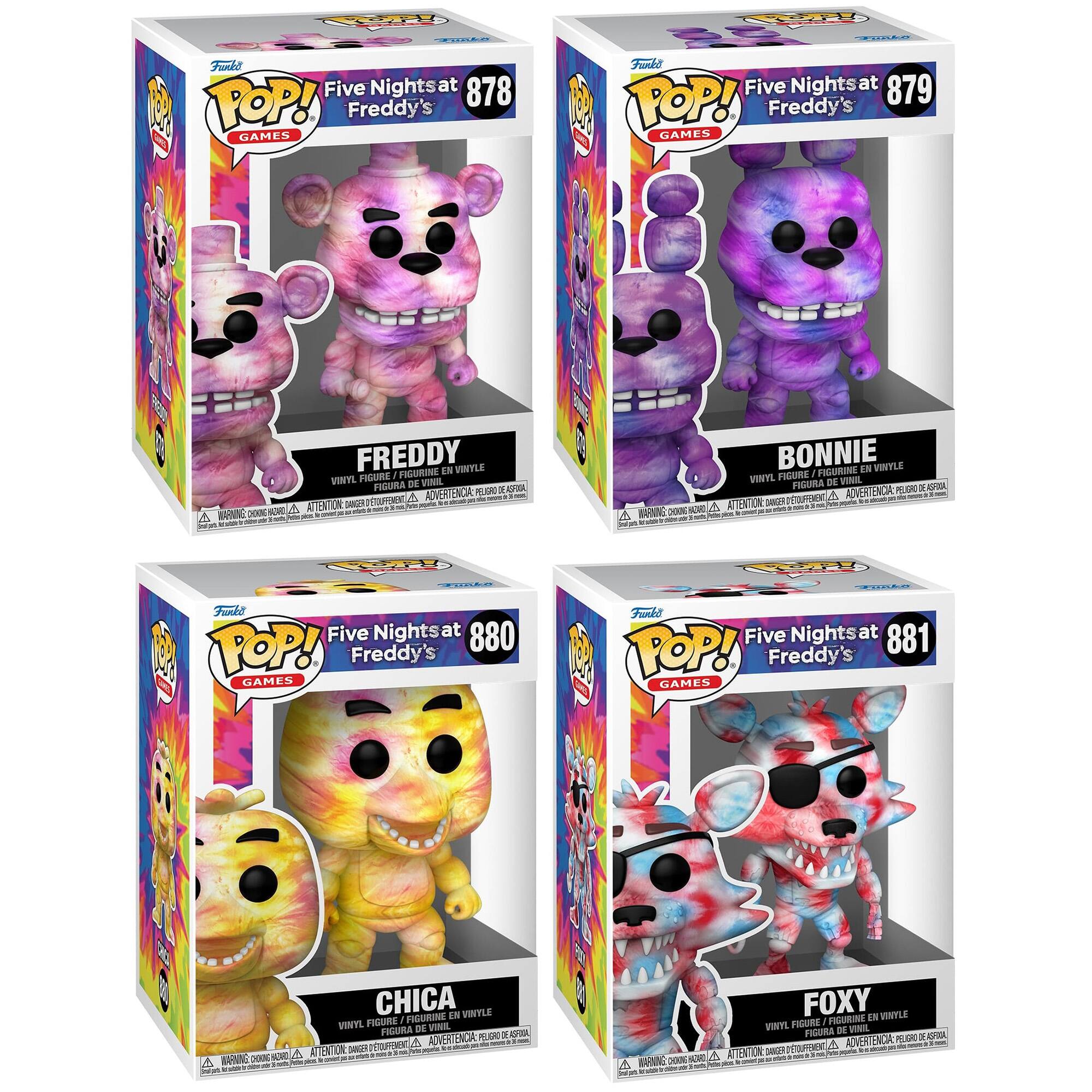 Funko POP! Games: Five Nights at Freddy's Tie-Dye Collectors Set
