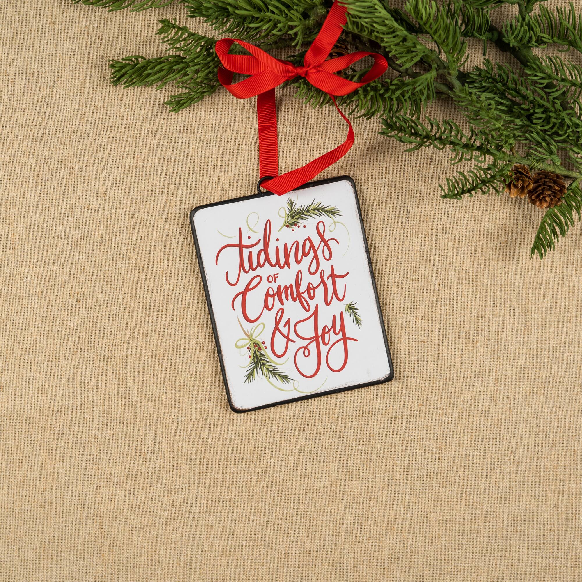 12ct. Holiday Sentiment Ornament