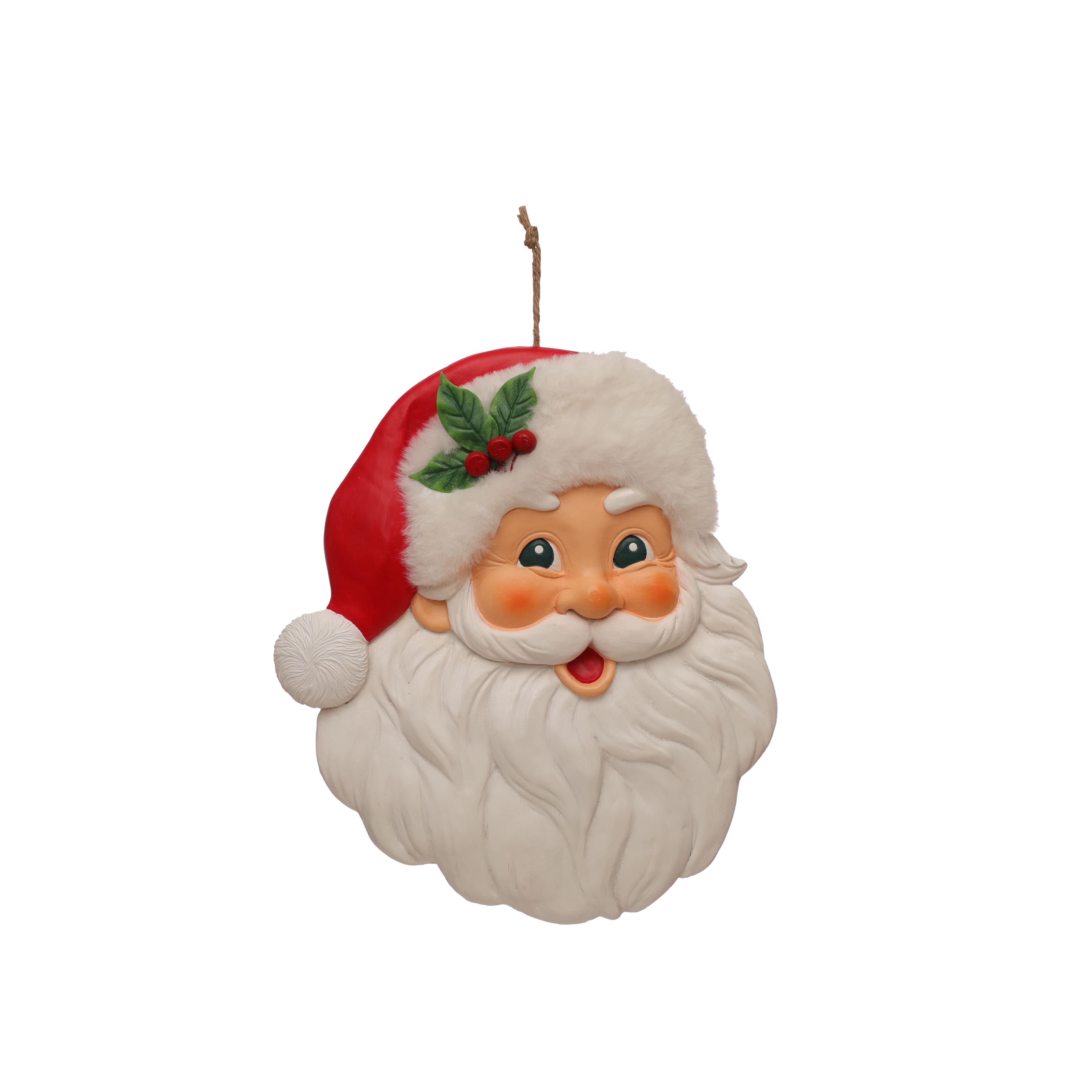 10&#x22; Smiling Santa Wall D&#xE9;cor by Ashland&#xAE;