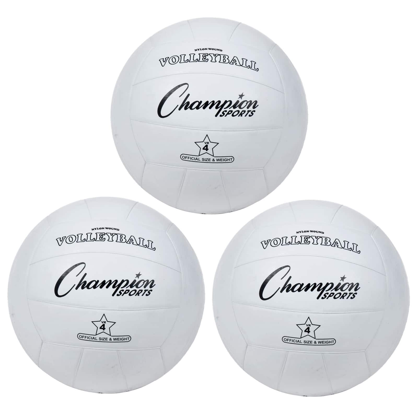 Champion Sports Rubber Football (Official Size)