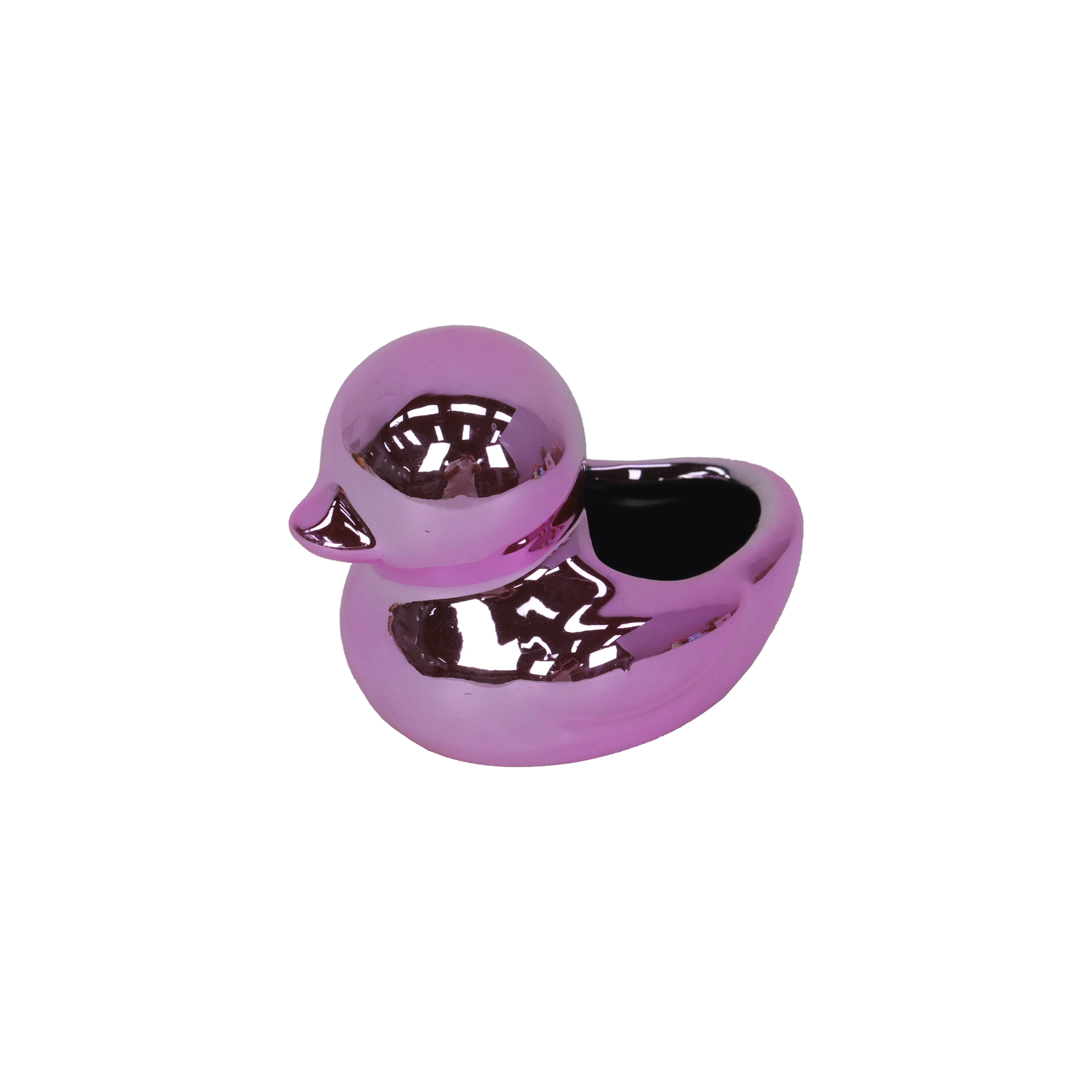 3.75" Metallic Ceramic Duck Tabletop Décor by Ashland®