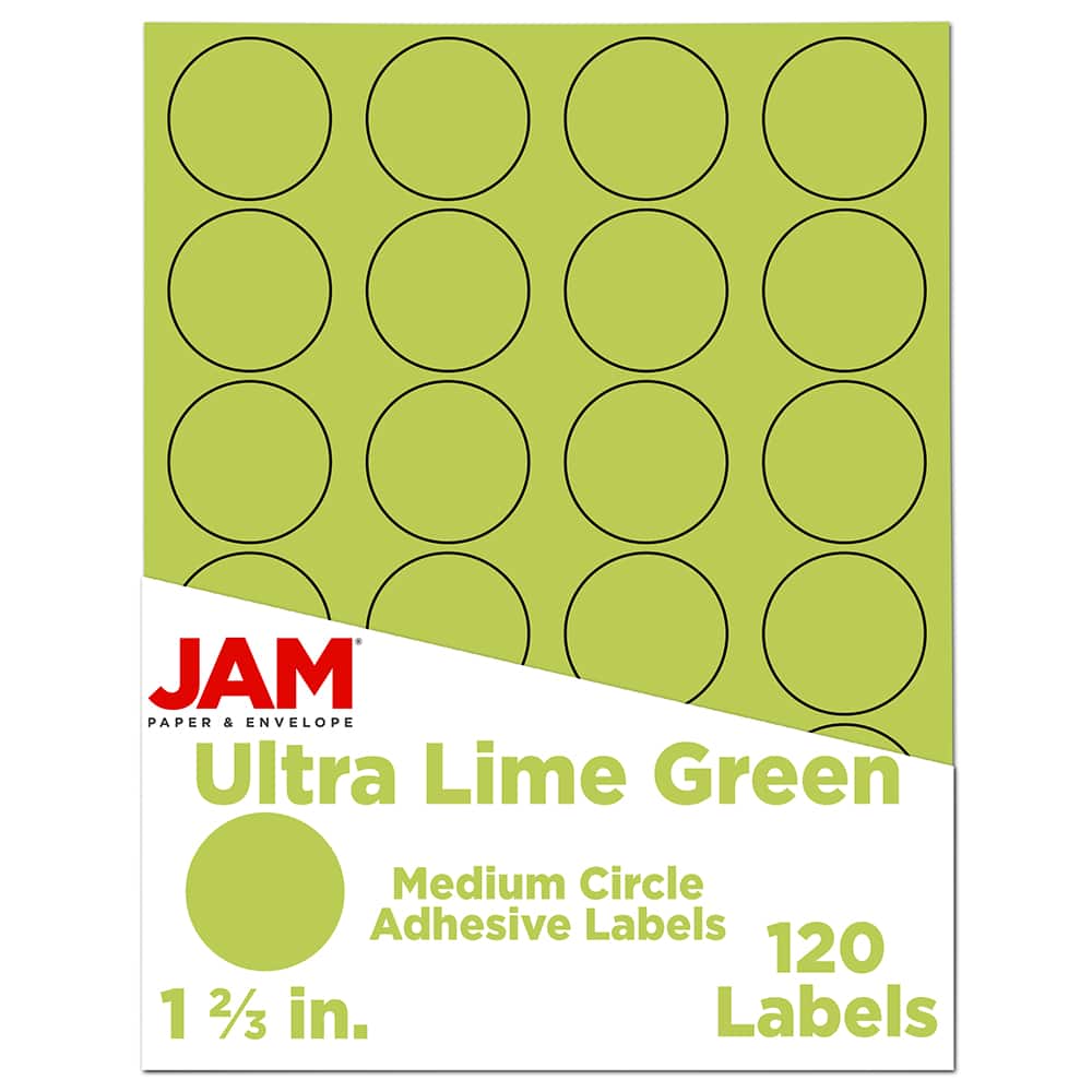 JAM Paper Circle Label Stickers
