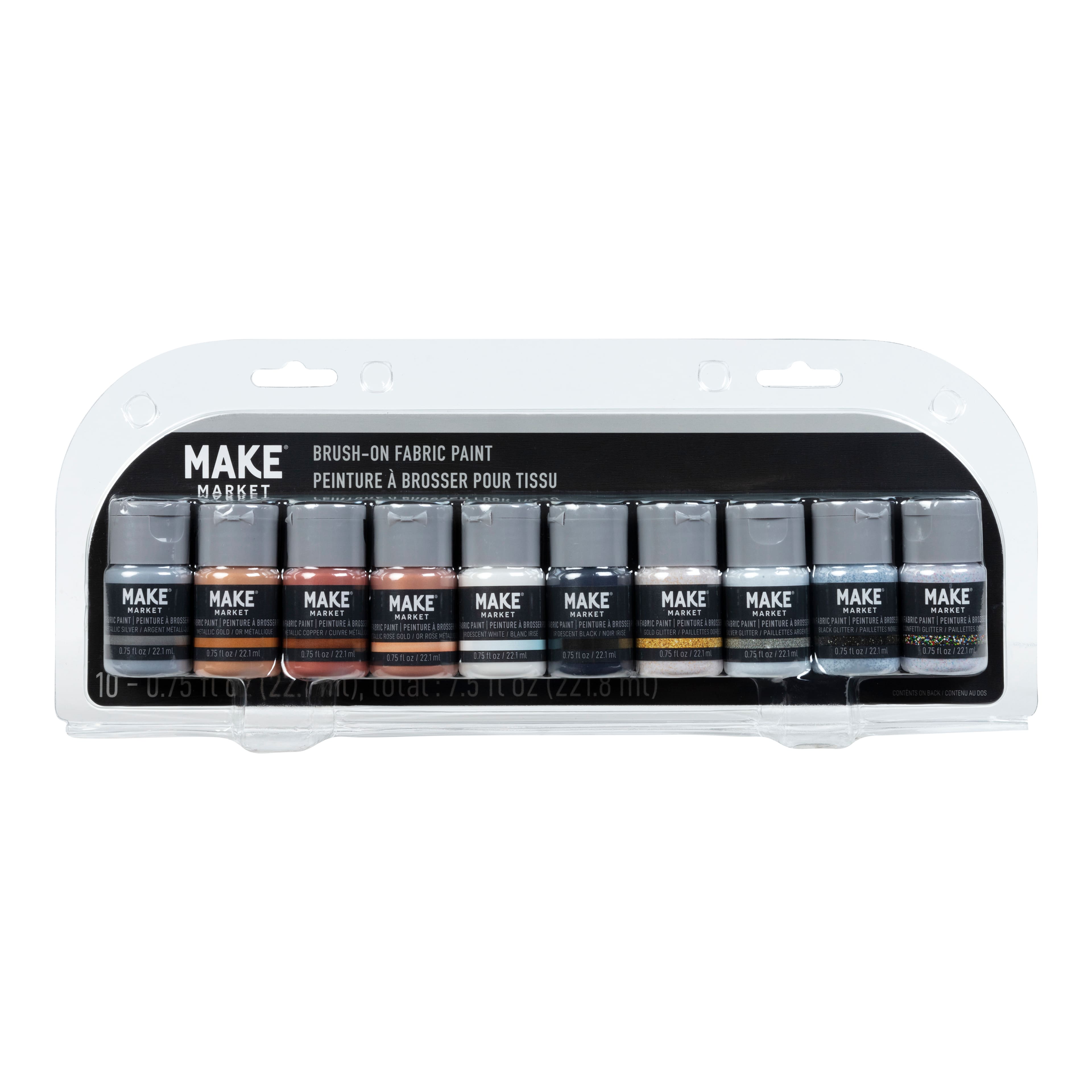 Mixed Brush-On Fabric Paint Set by Make Market®