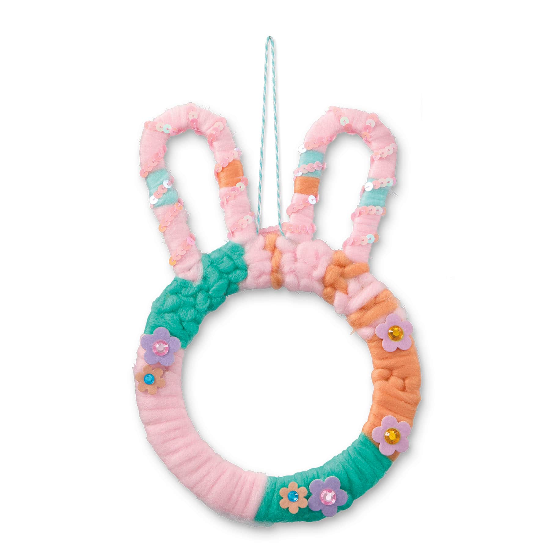 Bunny Weaving Wreath Craft Kit by Creatology&#x2122;