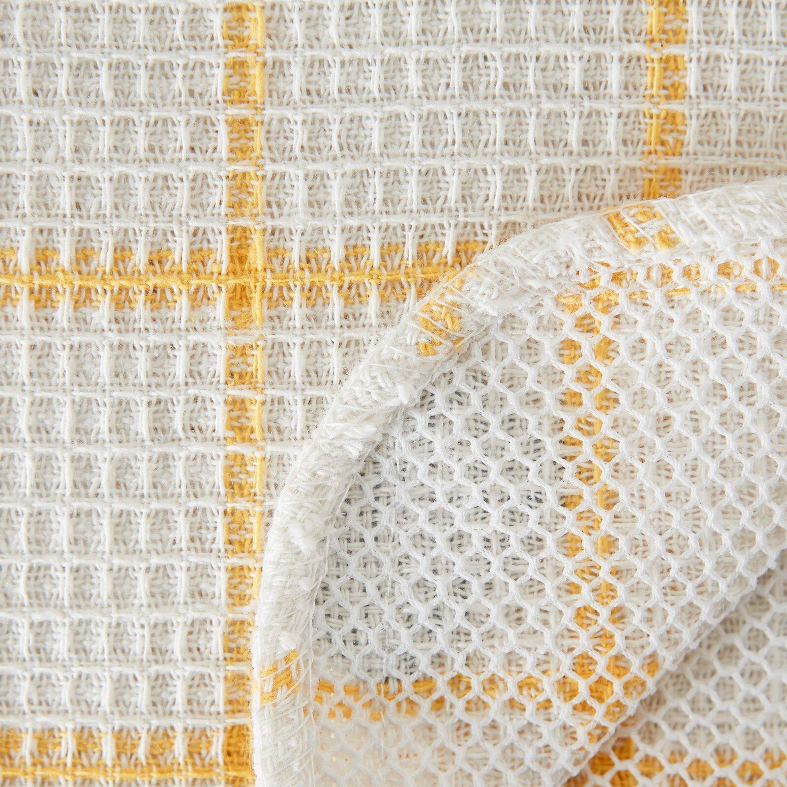 DII&#xAE; Yellow Scrubber Dishcloths, 6ct.