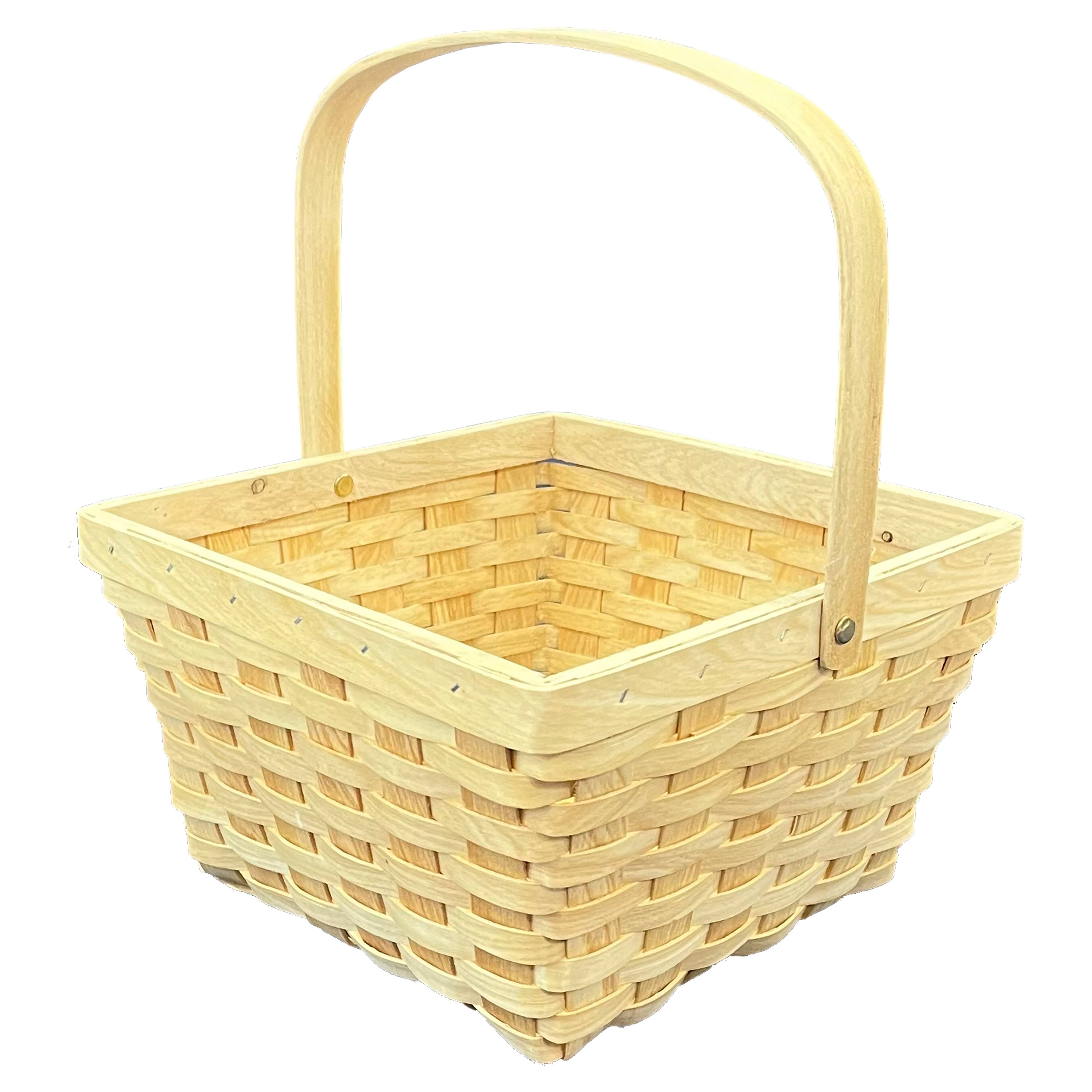 Large Natural Square Basket by Ashland®
