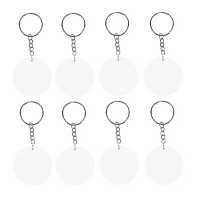 MM ACRYLIC KEYCHAIN-8PCS