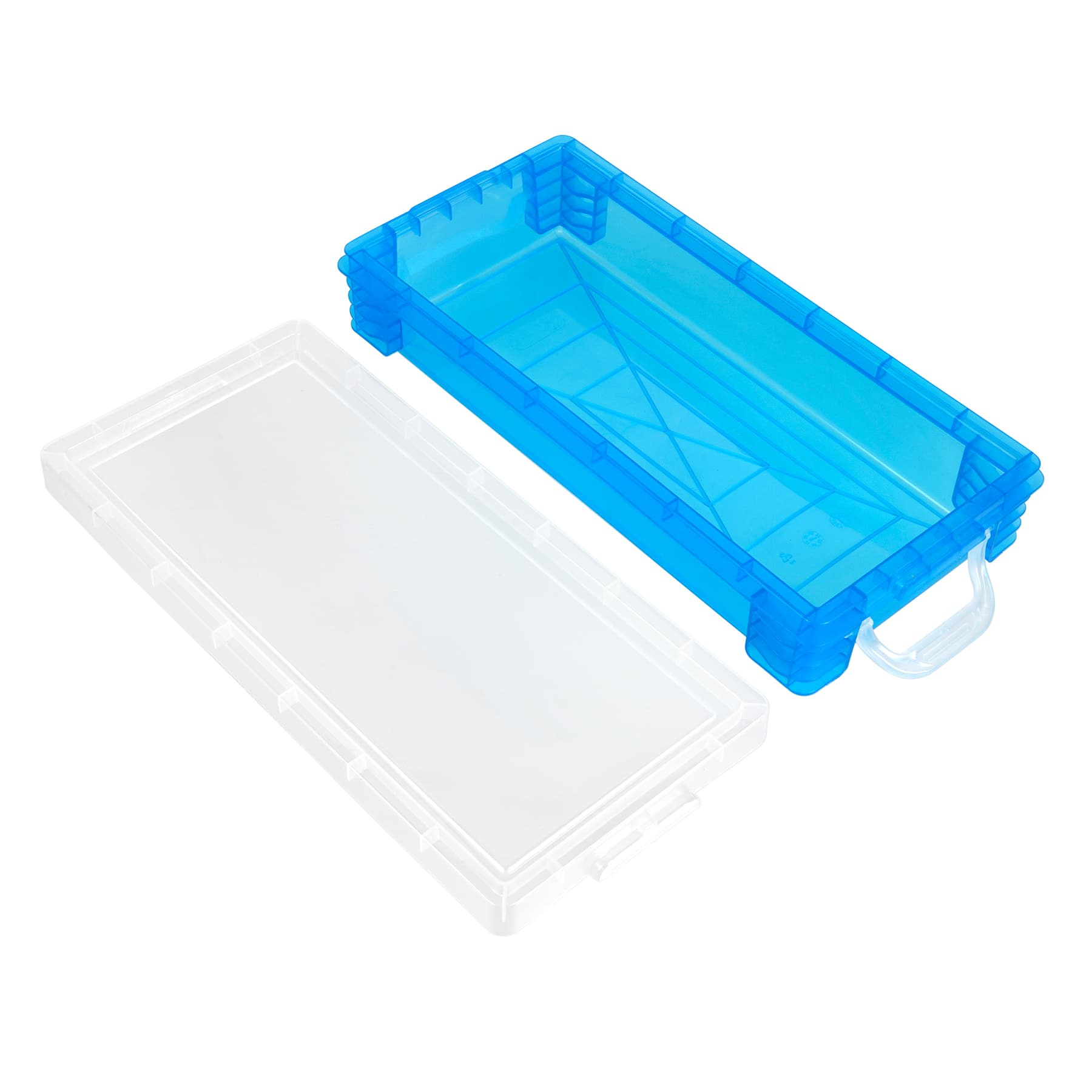 Plastic Pencil Box by Creatology in Blue | 7.97 x 5.43 x 2.02 | Michaels