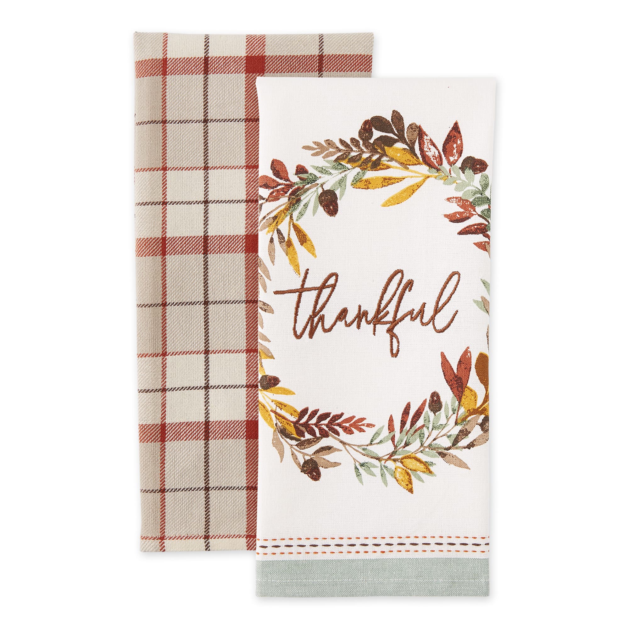 DII&#xAE; Thankful Autumn Dishtowel Set