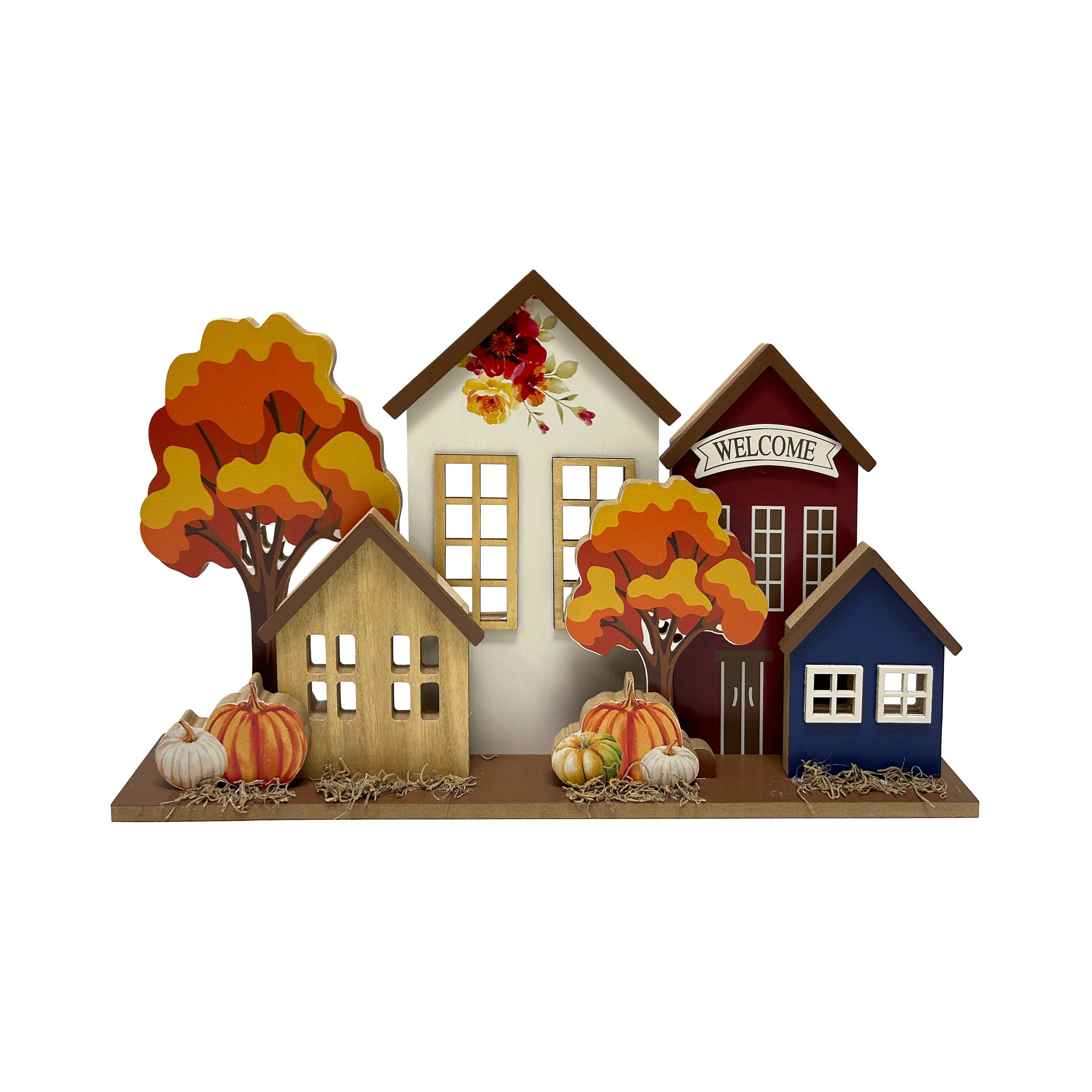 18.25&#x22; Welcome Houses Tabletop D&#xE9;cor by Ashland&#xAE;