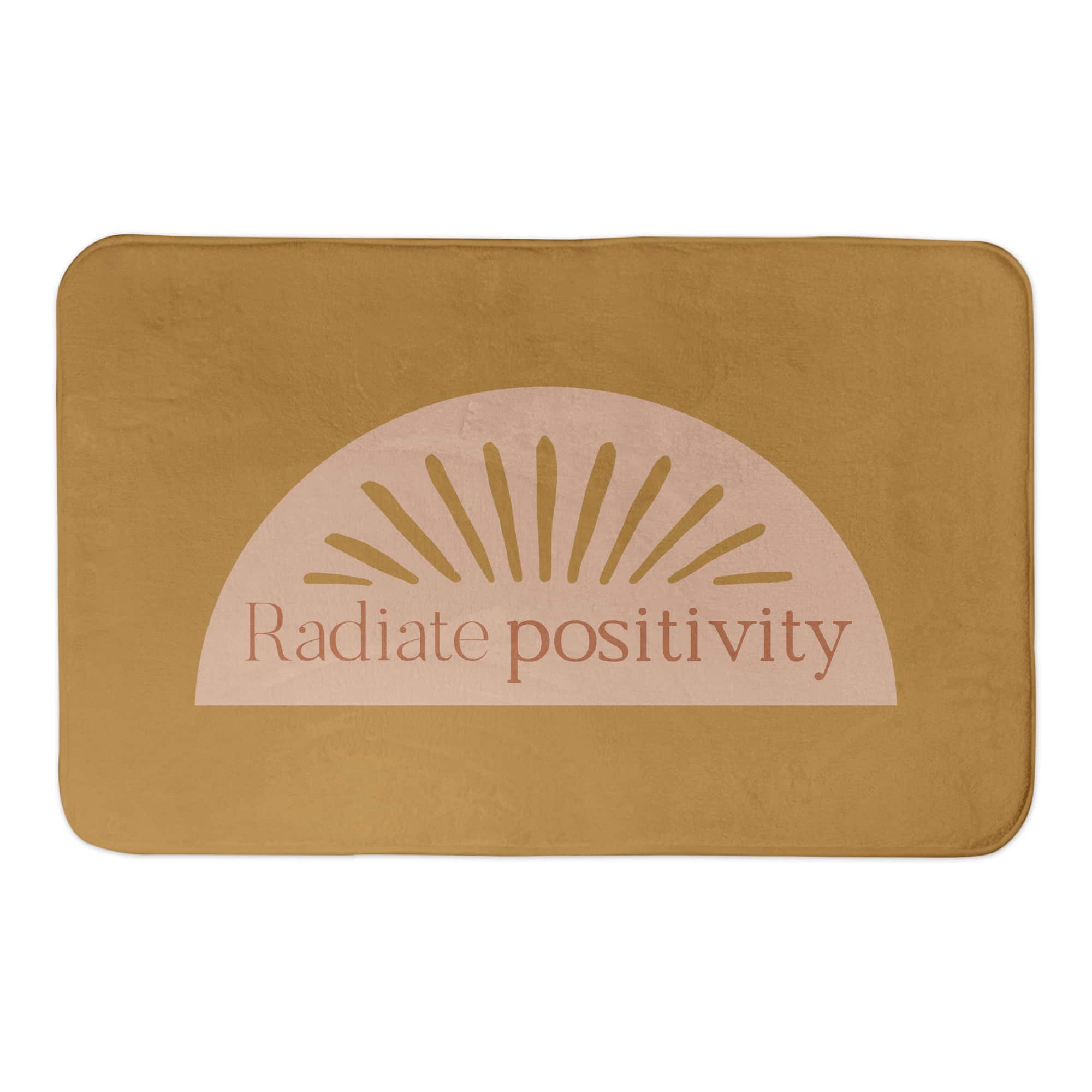 Radiate Positivity Bath Mat