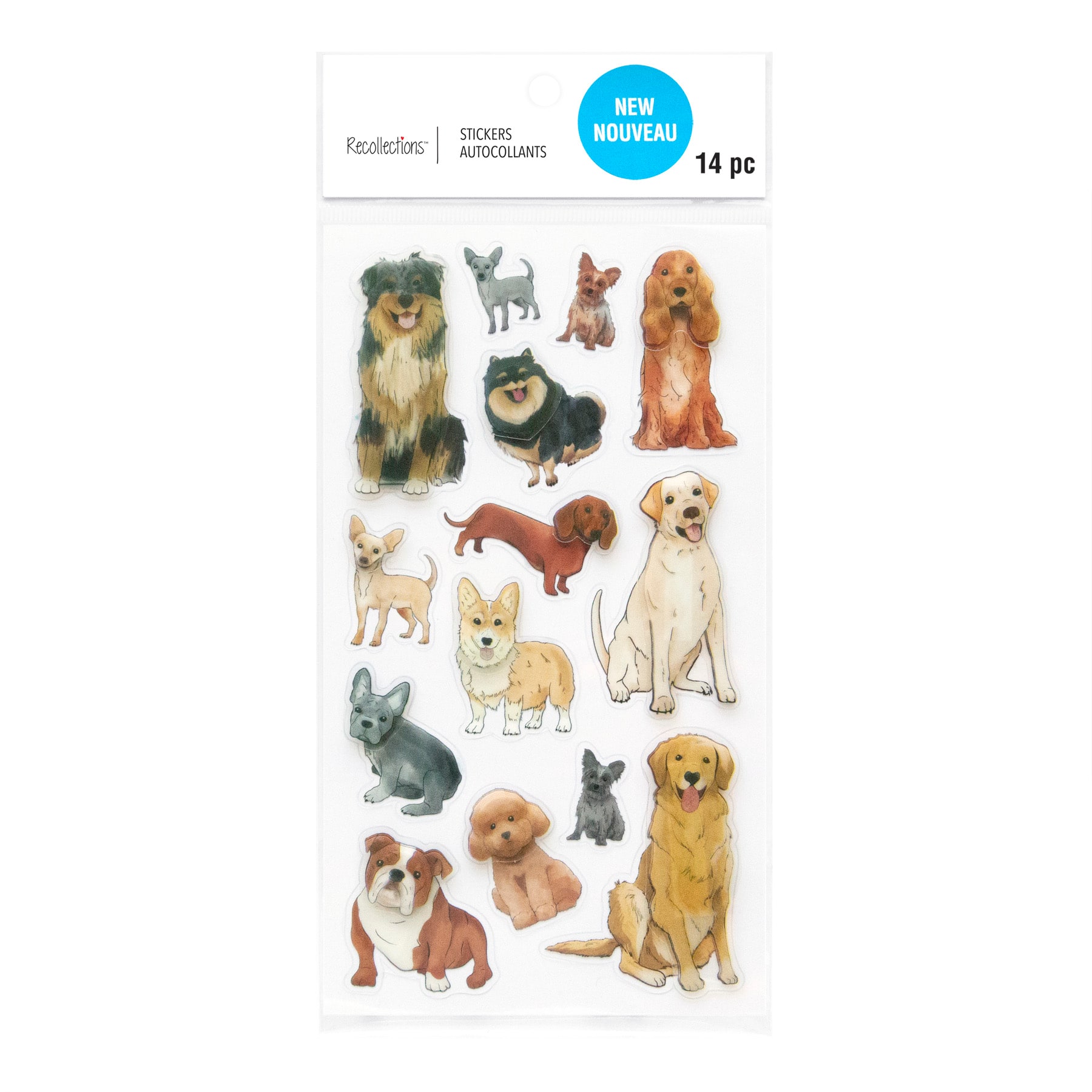Dog Breeds Dimensional Stickers by Recollections&#x2122;
