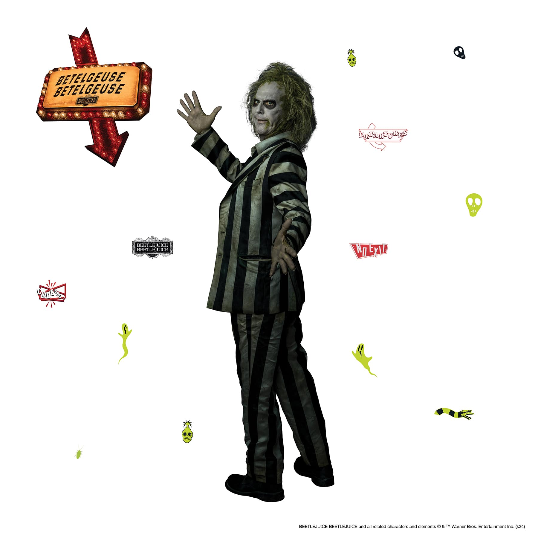 RoomMates Beetlejuice Wall Decals