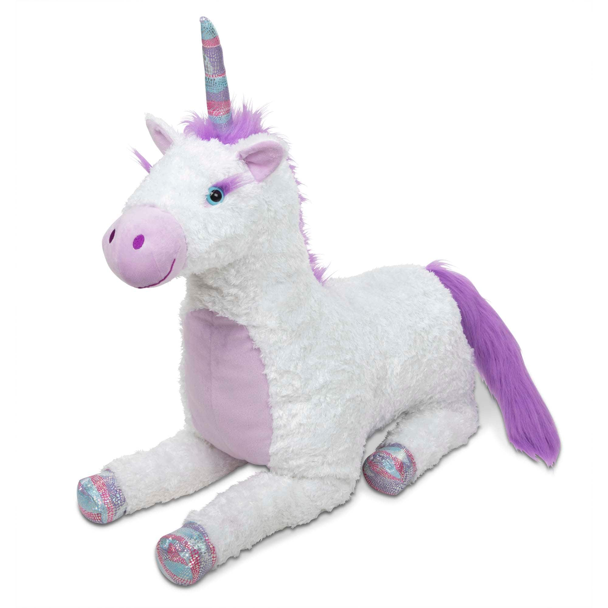 melissa and doug stuffed unicorn