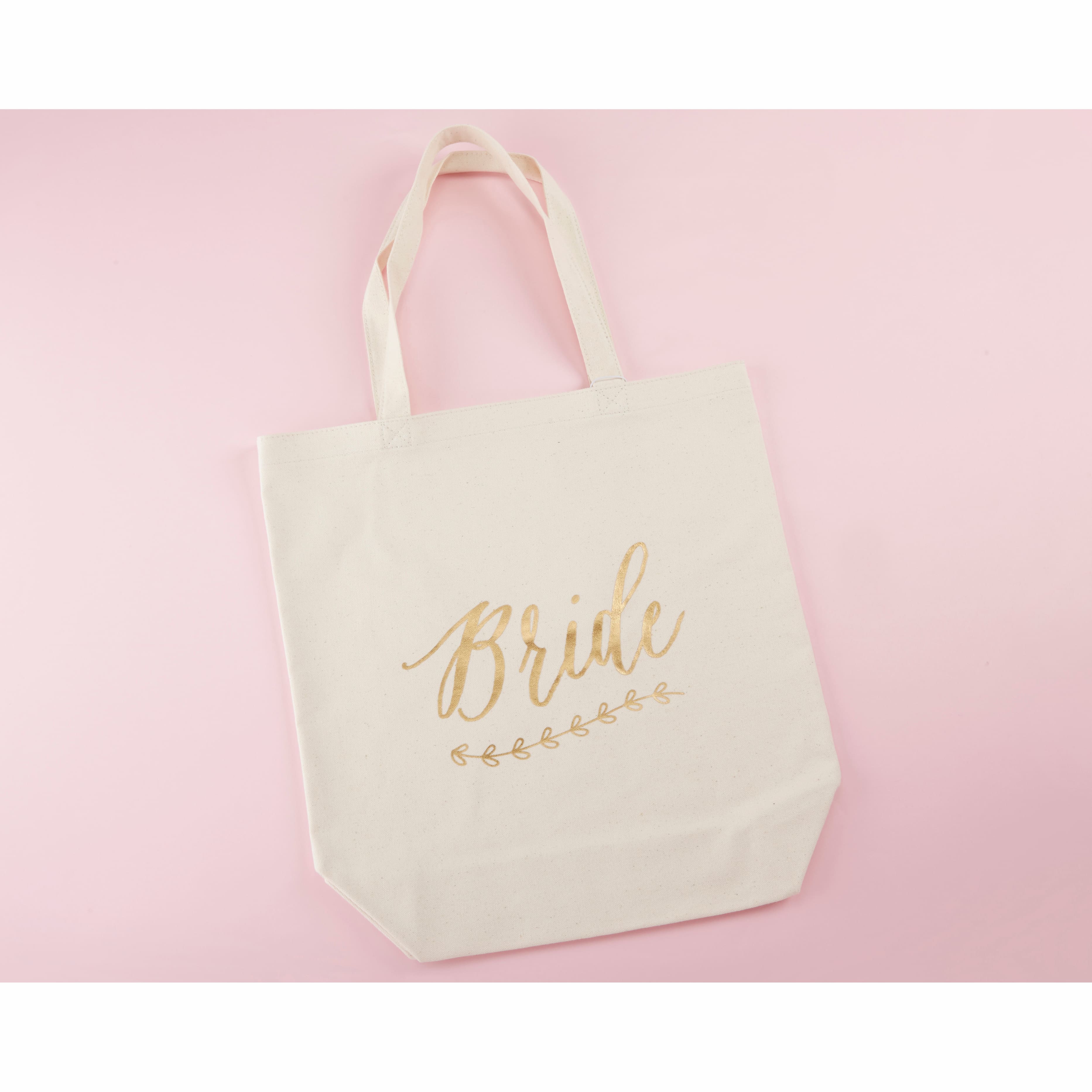 bride tote bag michaels