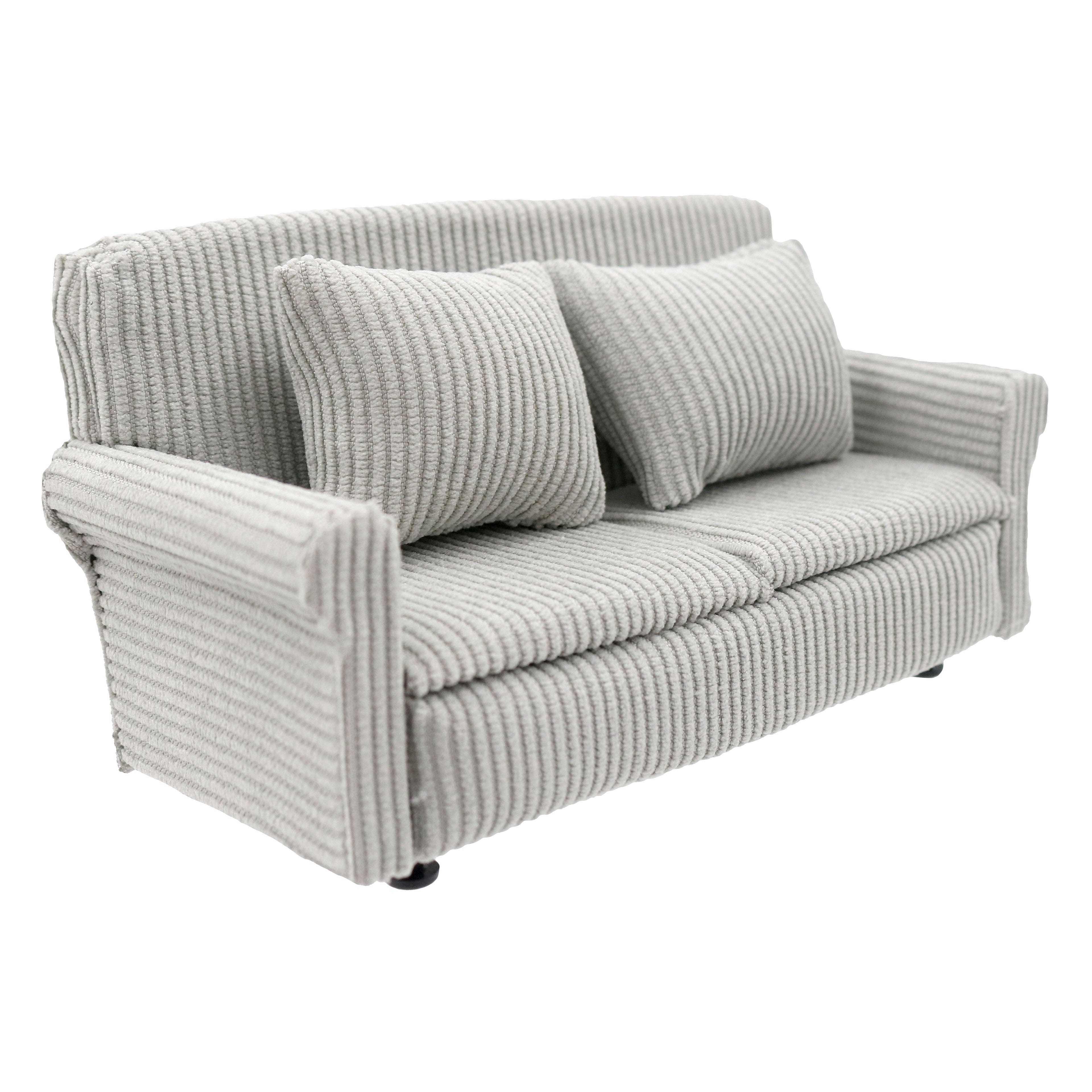 Miniature Gray Textured Couch by Make Market&#xAE;