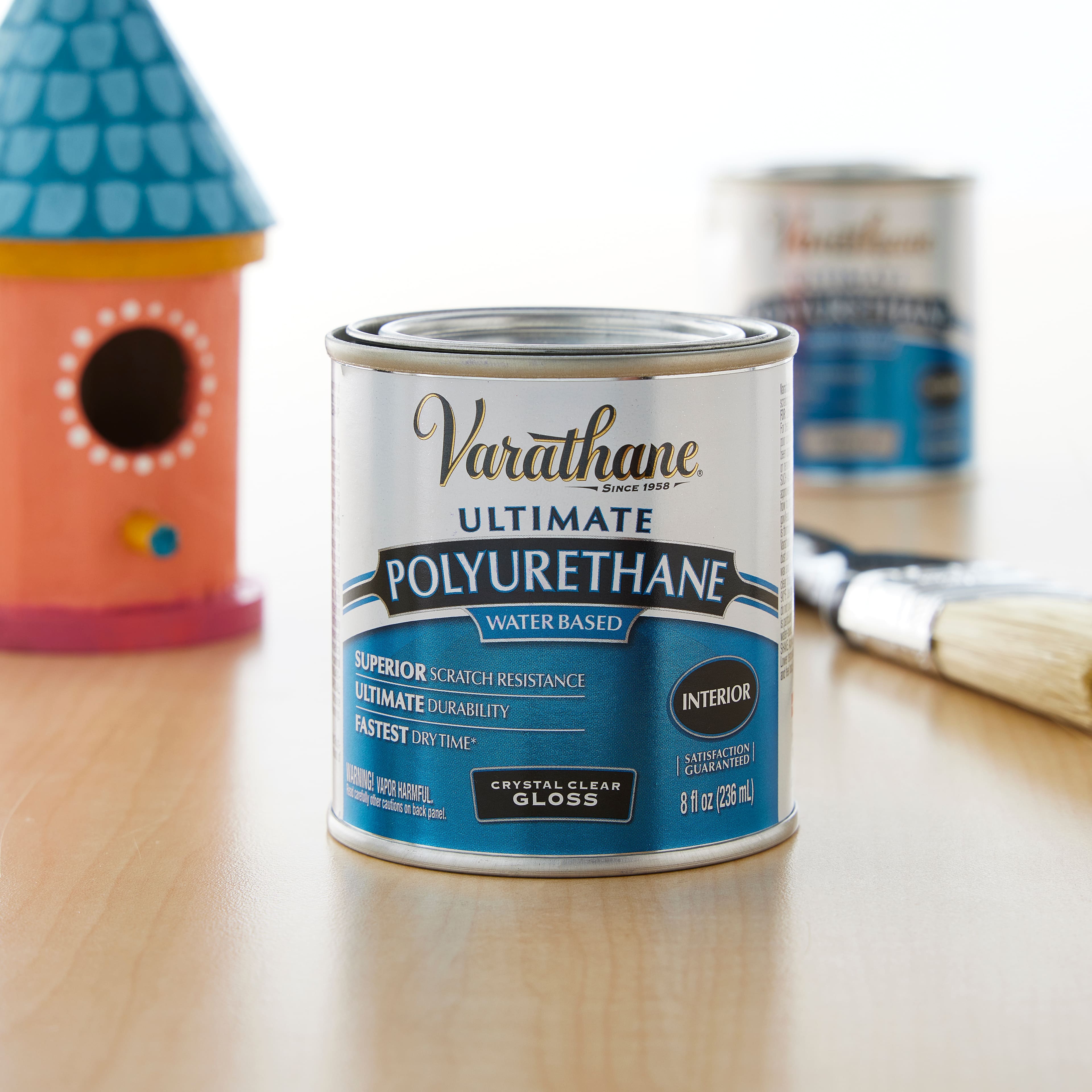 Varathane Half Pint Clear Gloss Oil-Based Interior Polyurethane