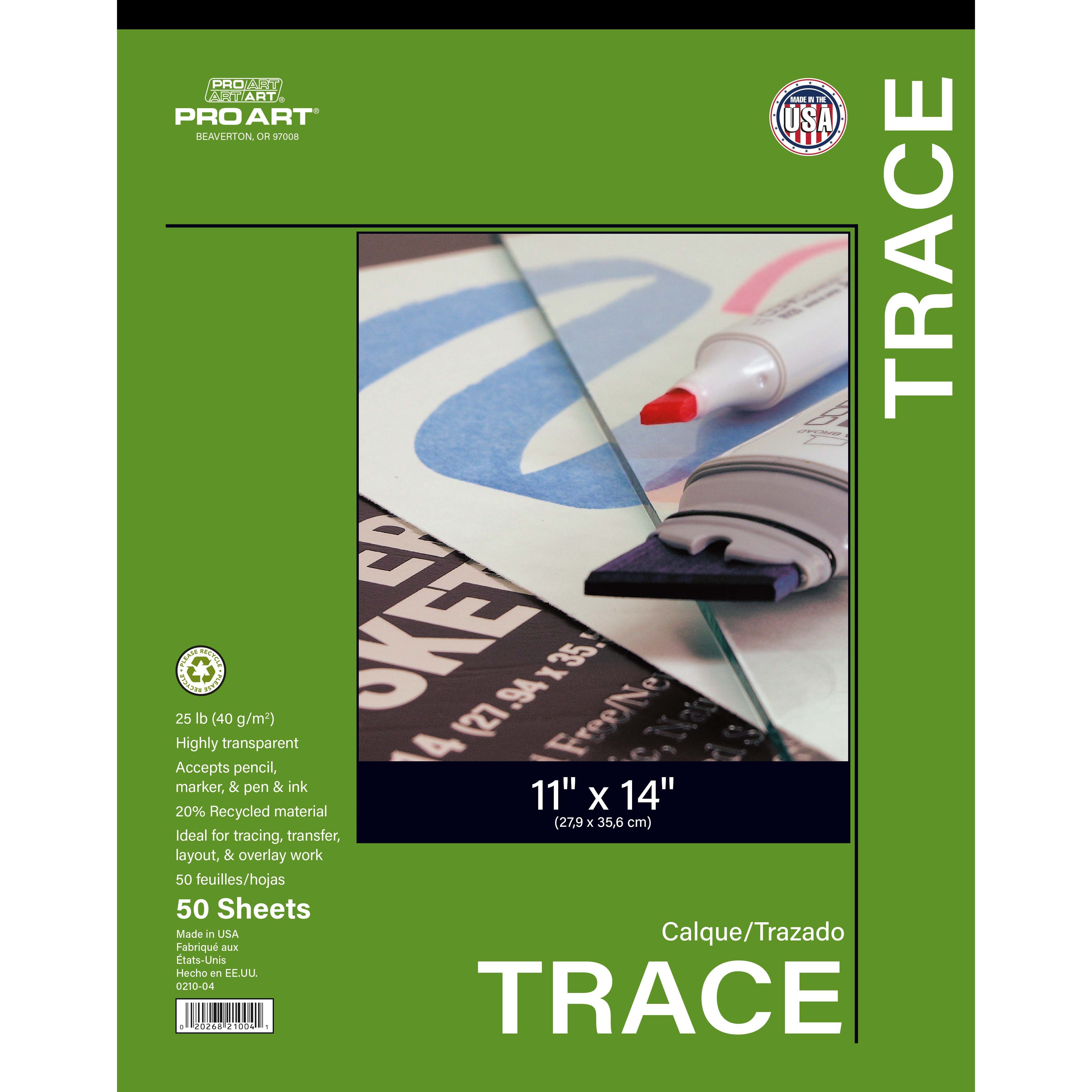 Pro Art&#xAE; Tracing Paper Pad