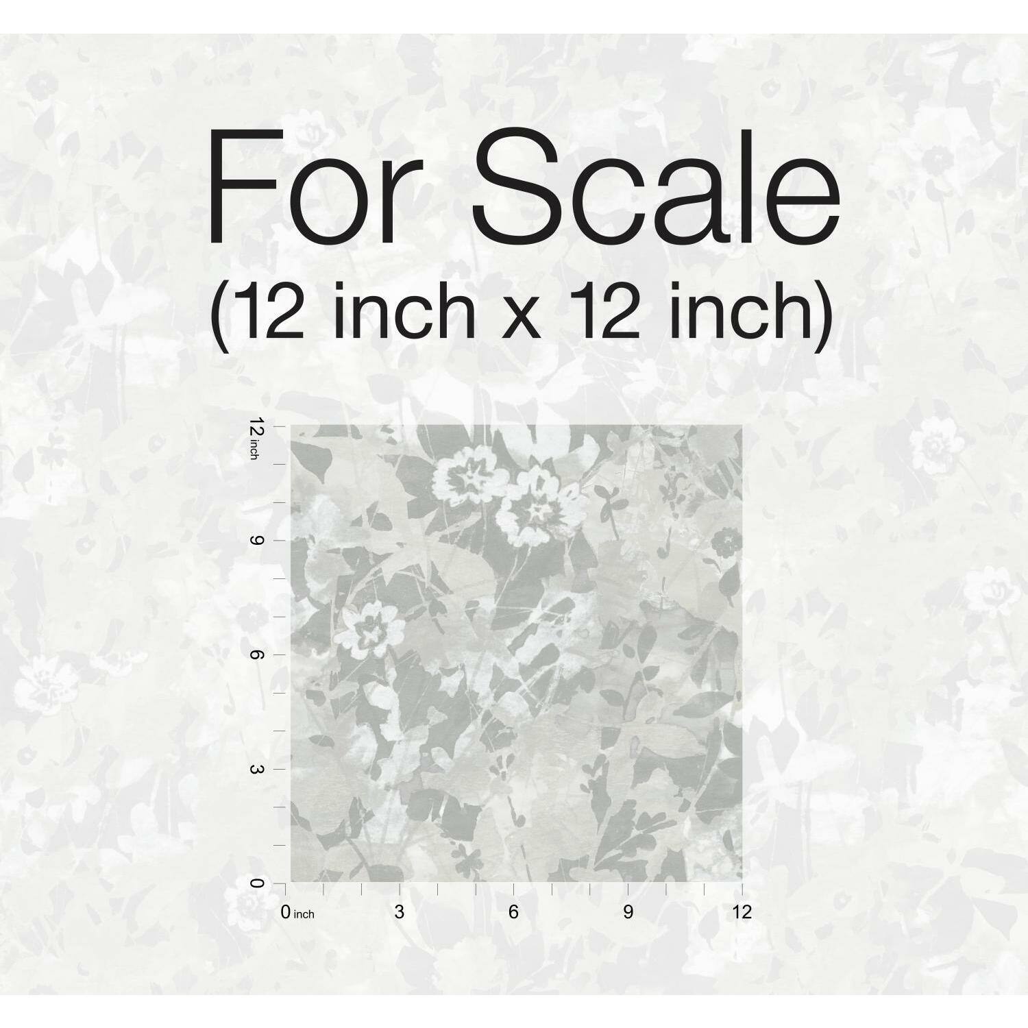 RoomMates Wildflower Shadows Peel & Stick Wallpaper