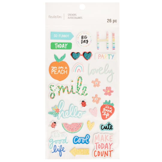 Positive Messages Stickers by Recollections™ | Michaels