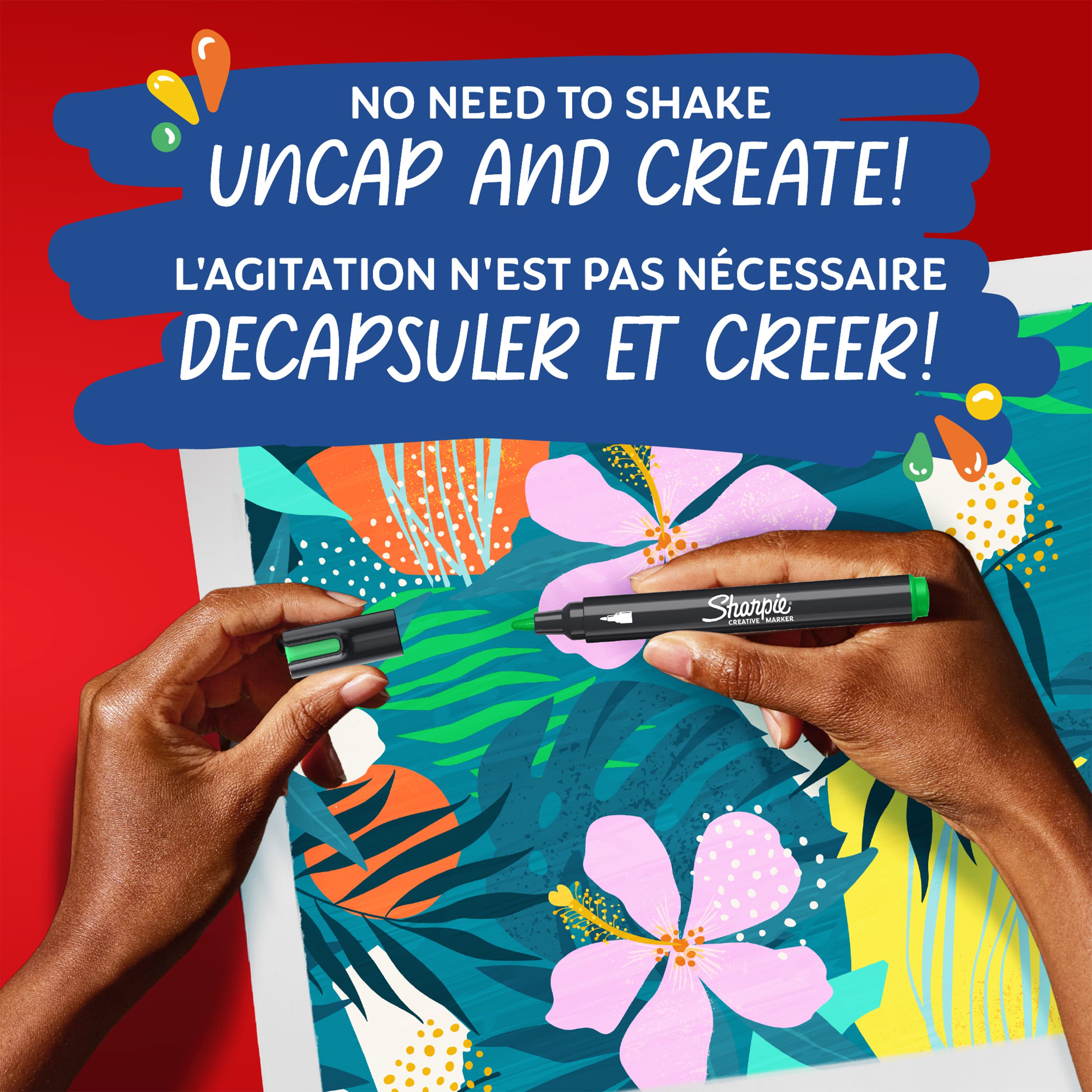 Sharpie&#xAE; 5 Colour Brush Tip Creative Markers