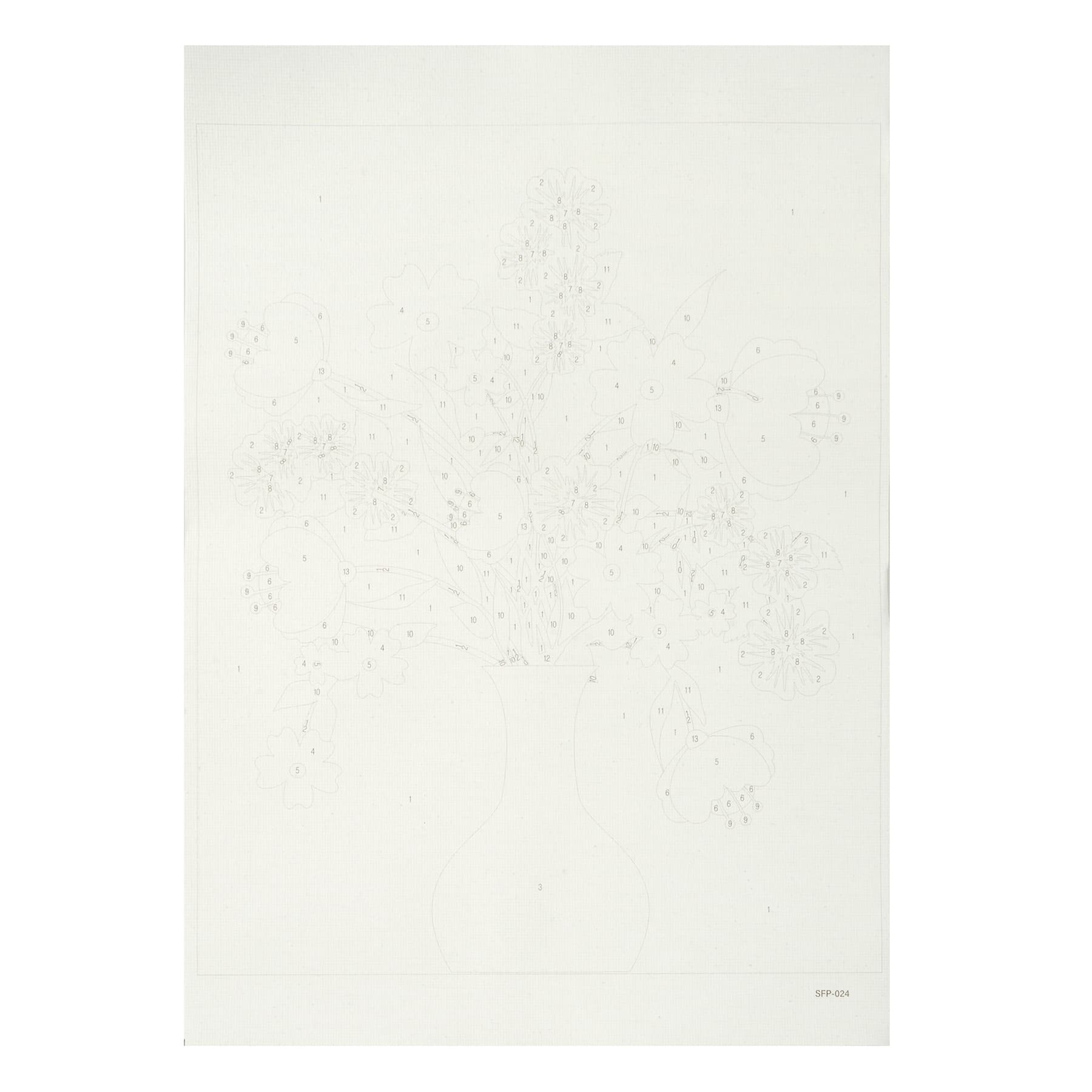 8" x 10" Flower Market Paint-by Number Kit by Artist's Loft®