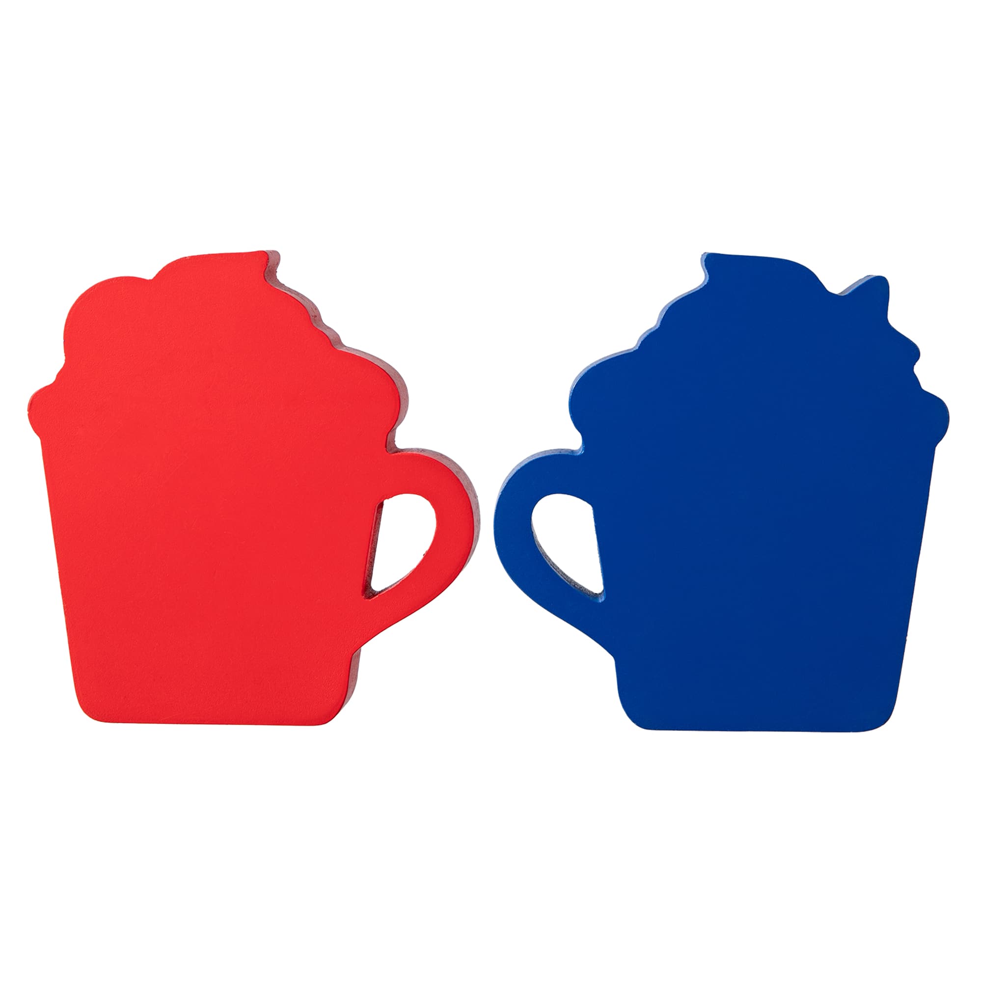Glitzhome&#xAE; Patriotic Americana Coffee Cup Table D&#xE9;cor Set