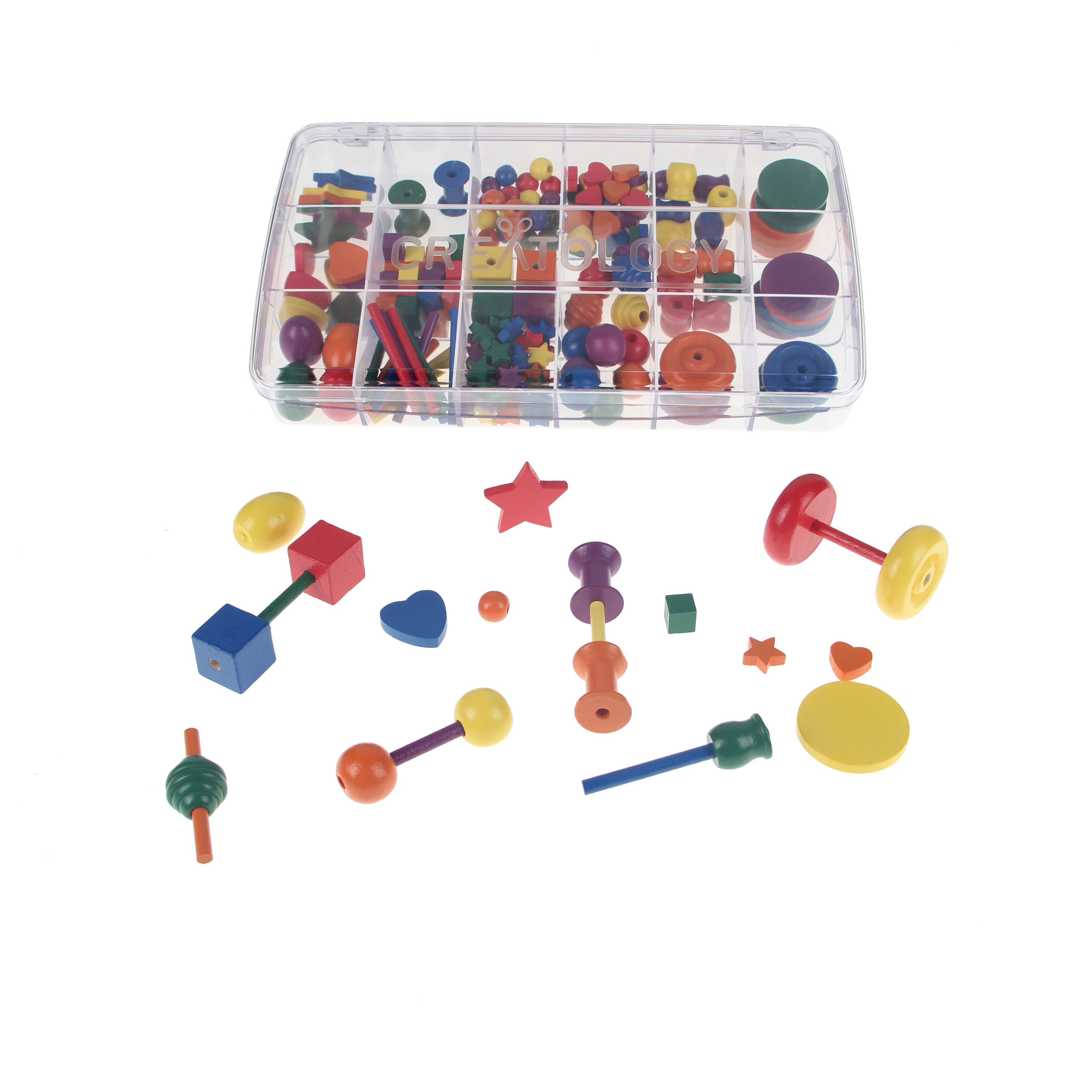 Multicolored Wood Crafting Assortment Kit by Creatology&#x2122;