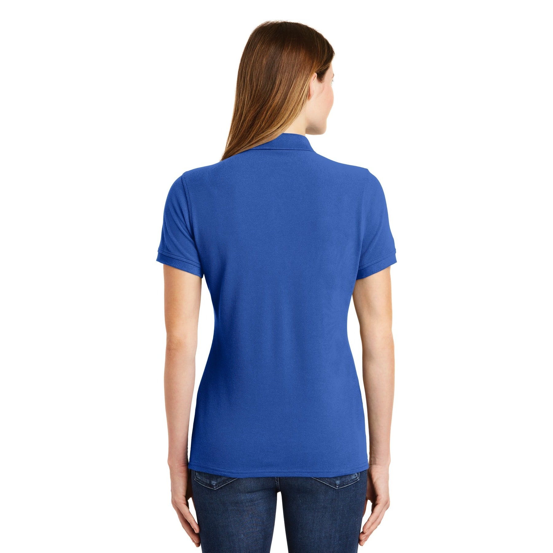 Port & Company® Combed Ring Spun Ladies Pique Polo