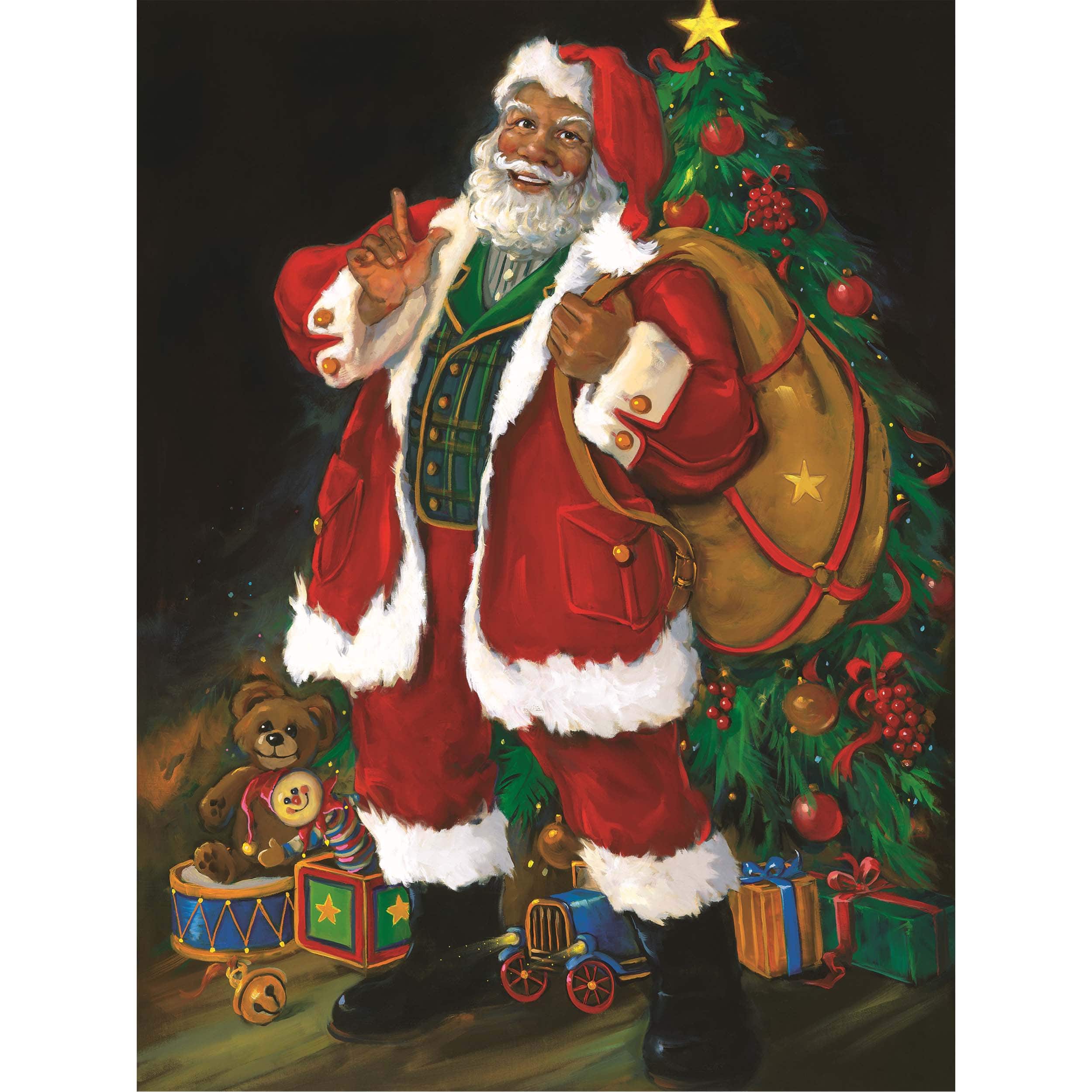 Sparkly Selections Santa Diamond Painting Kit, Round Diamonds