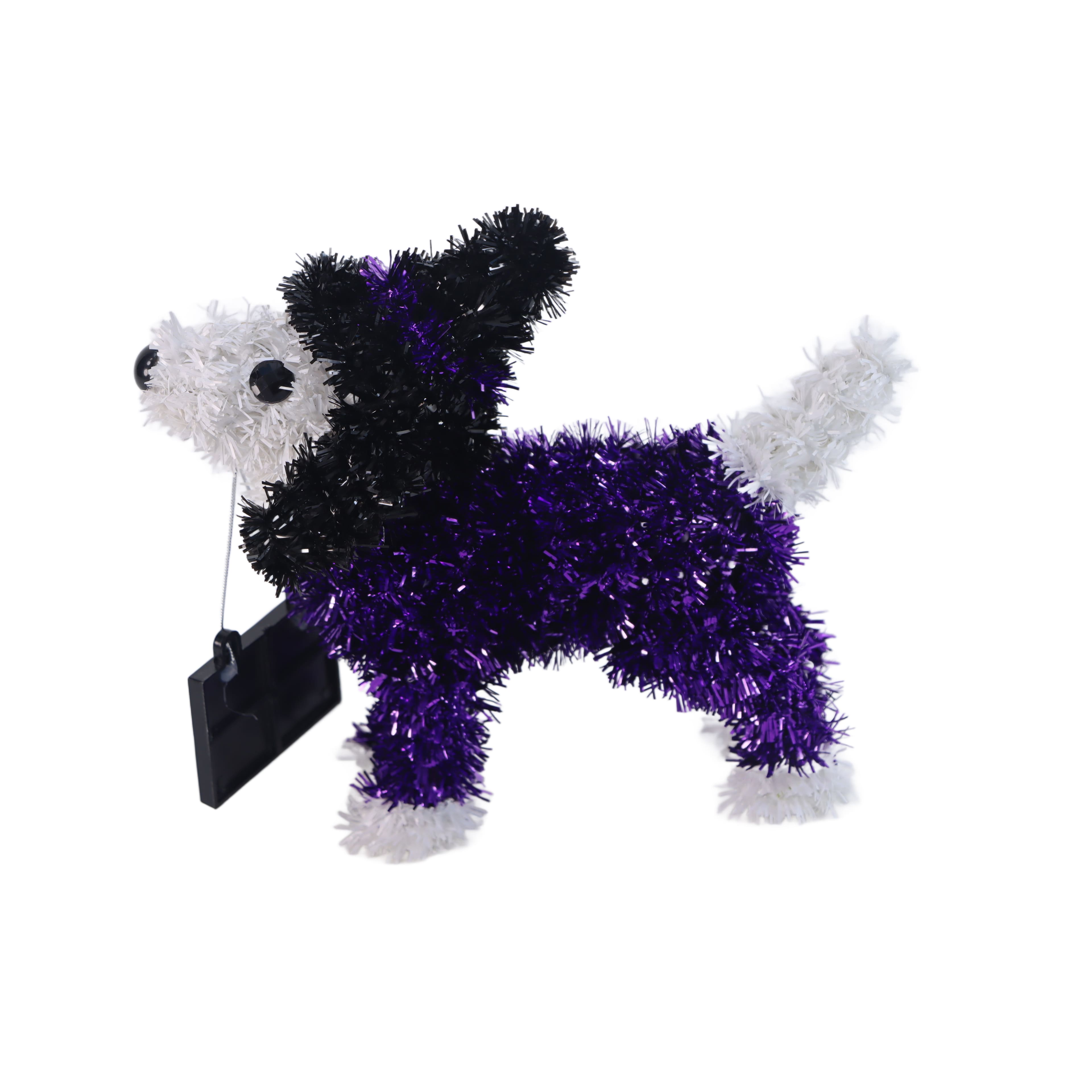 Assorted 7&#x22; Halloween Tinsel Dog, 1pc. by Ashland&#xAE;