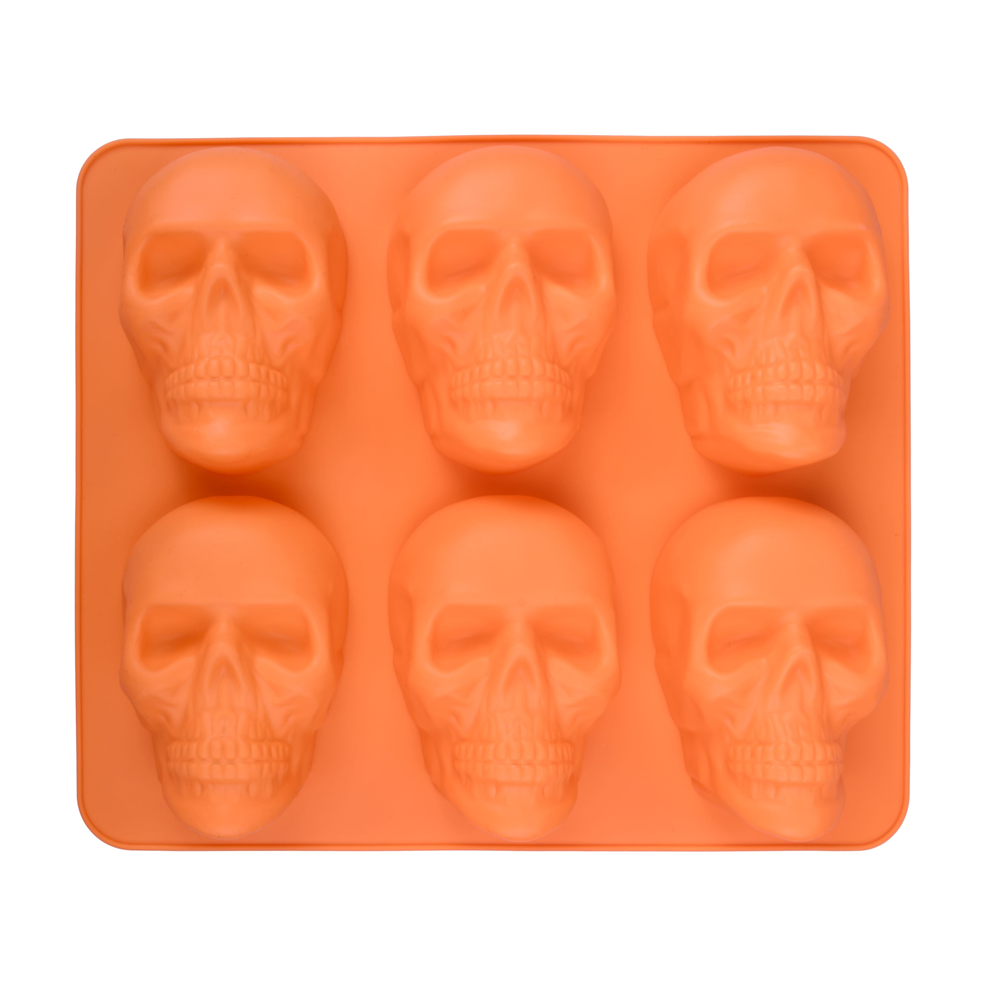 Skull Silicone Cakelette Mold by Celebrate It&#xAE;