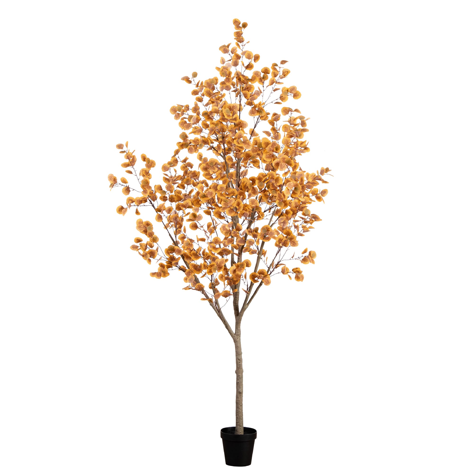 9ft. Potted Artificial Autumn Eucalyptus Tree