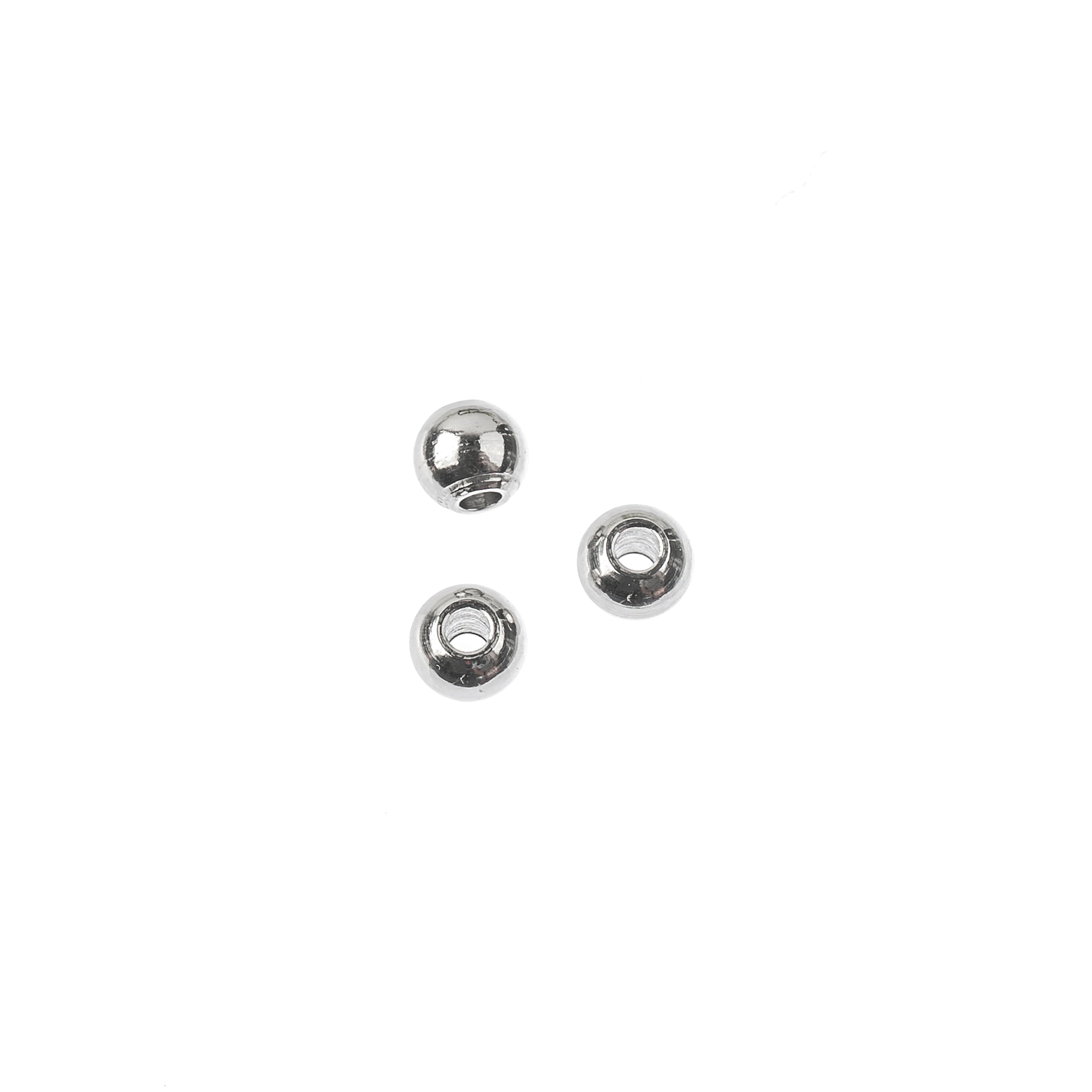 3mm Metal Spacer Beads, 40ct. by Bead Landing&#x2122;
