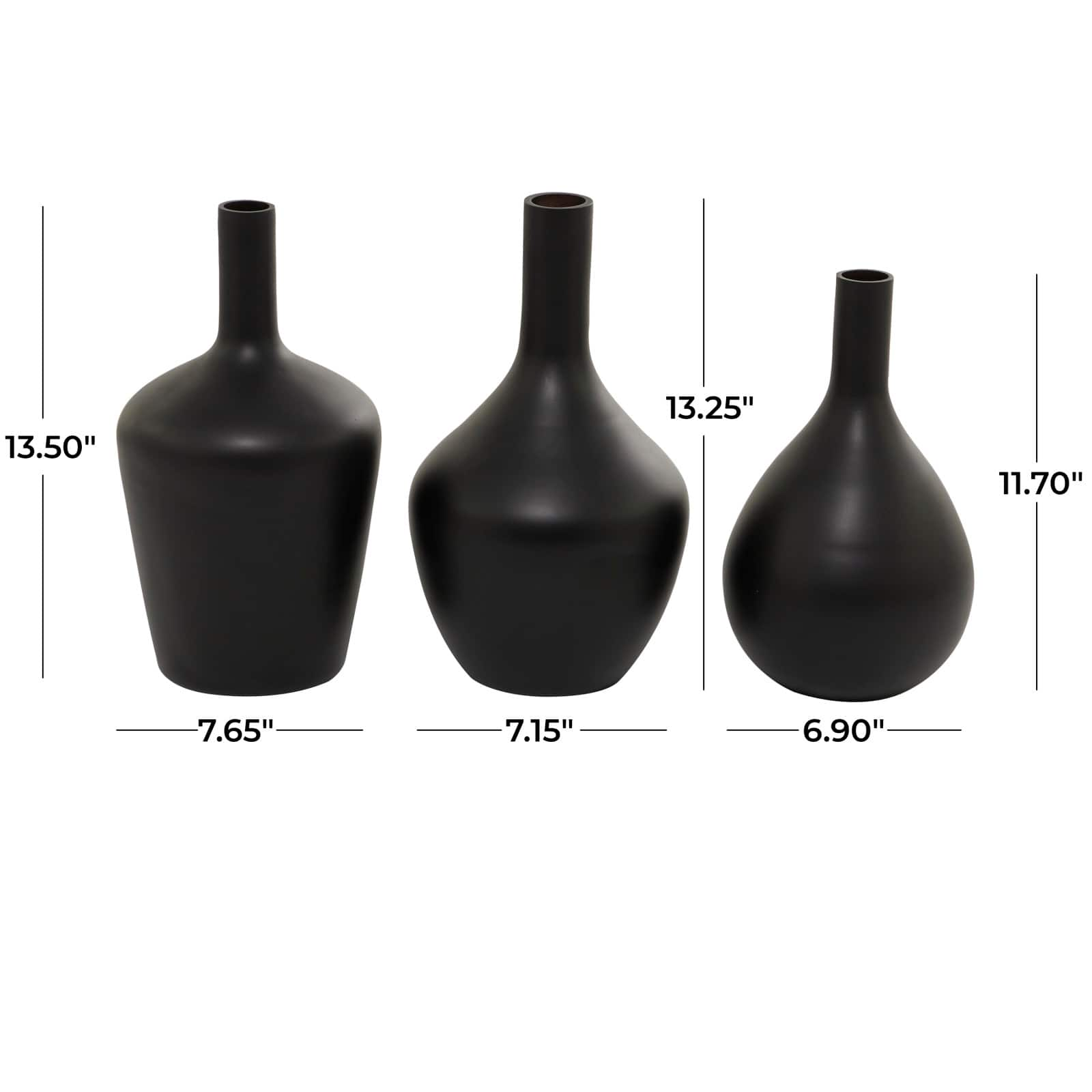 12 Black Roses with Black Glass Vase Filler – Absolutely Fabulous Styling  Items