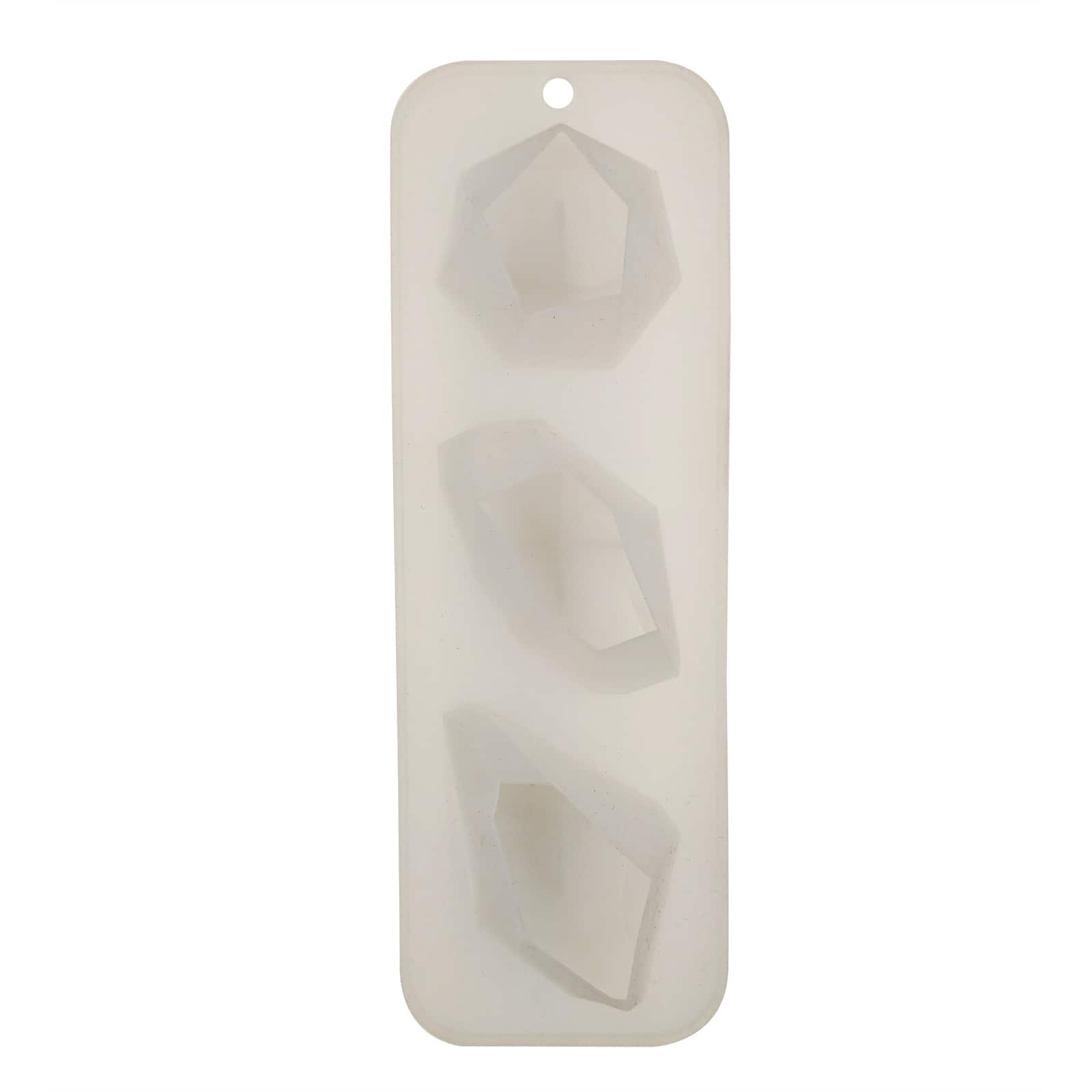 Gem Stone Silicone Candle Mold by Make Market&#xAE;