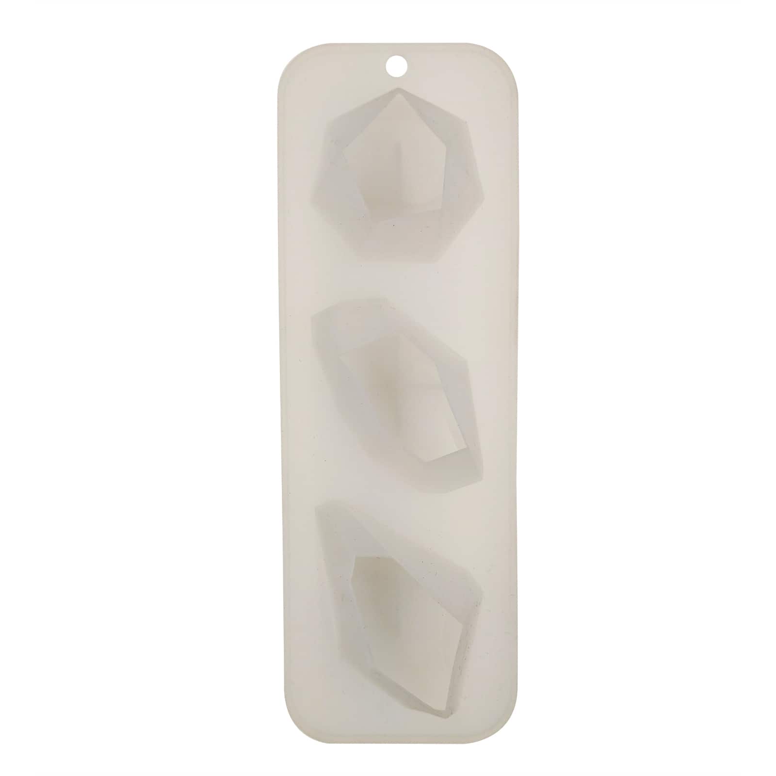 Gem Stone Silicone Candle Mould by Make Market®