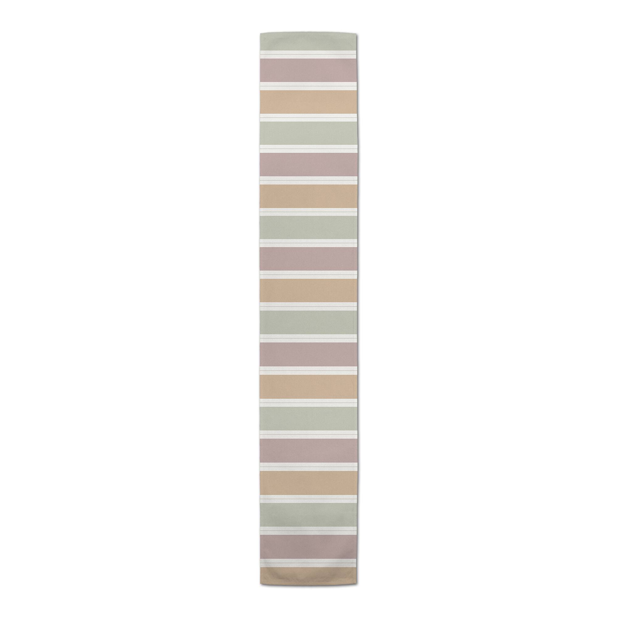Soft Stripes 16 x 90 Outdoor Table Runner