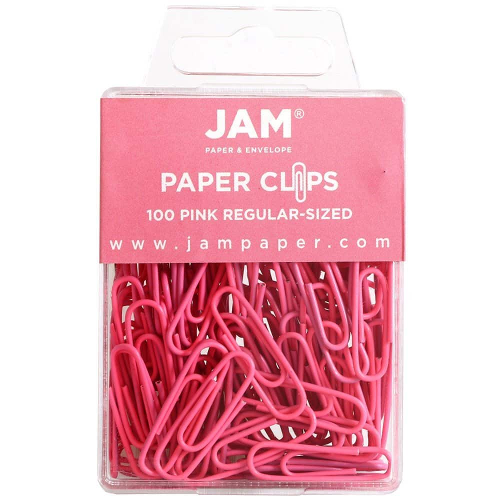 JAM Paper Desk Essentials Paper Clips & Binder Clips Kit
