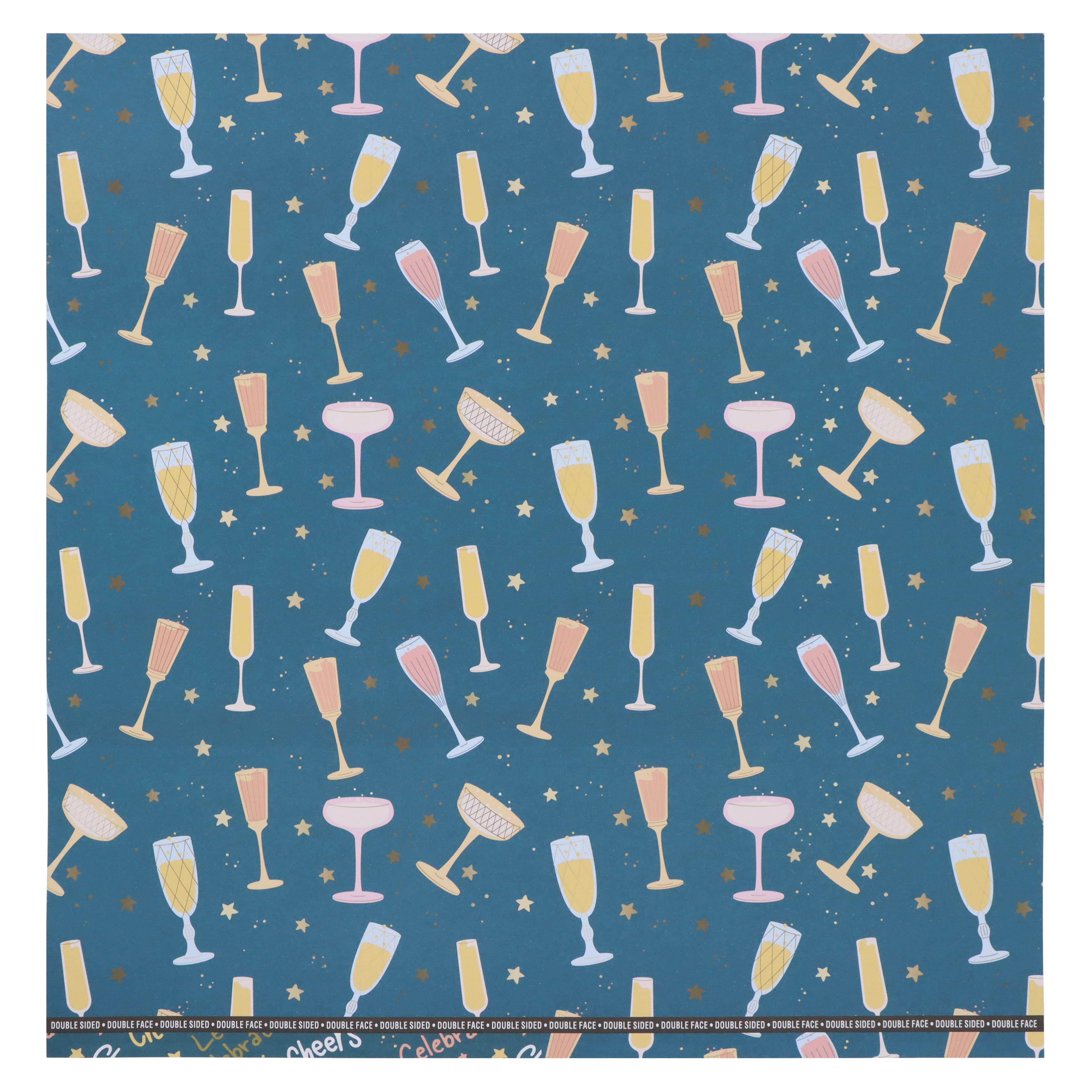 12" x 12" Double-Sided Cheers Cardstock Paper by Recollections™