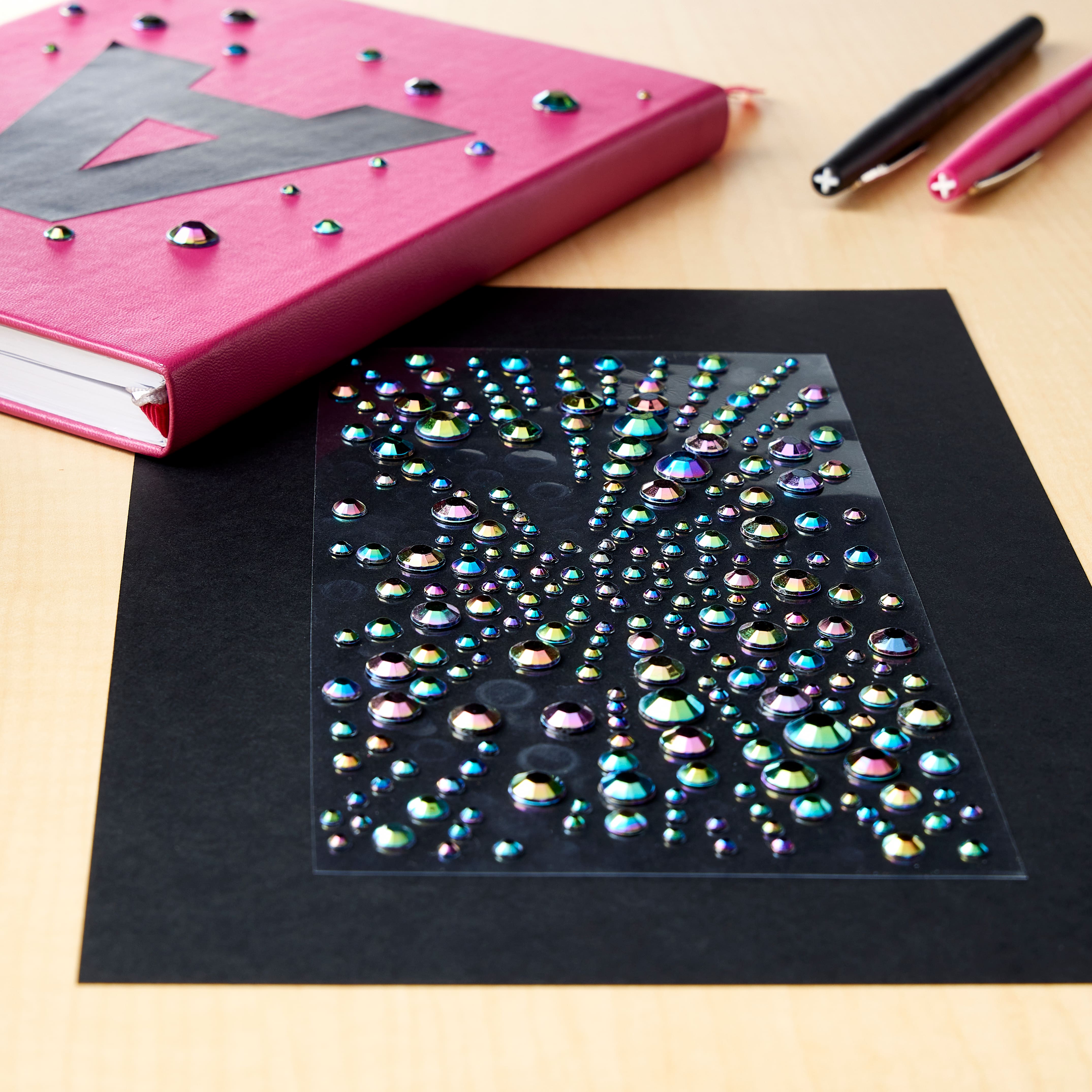 Black AB Crystal Bling Stickers by Recollections&#x2122;