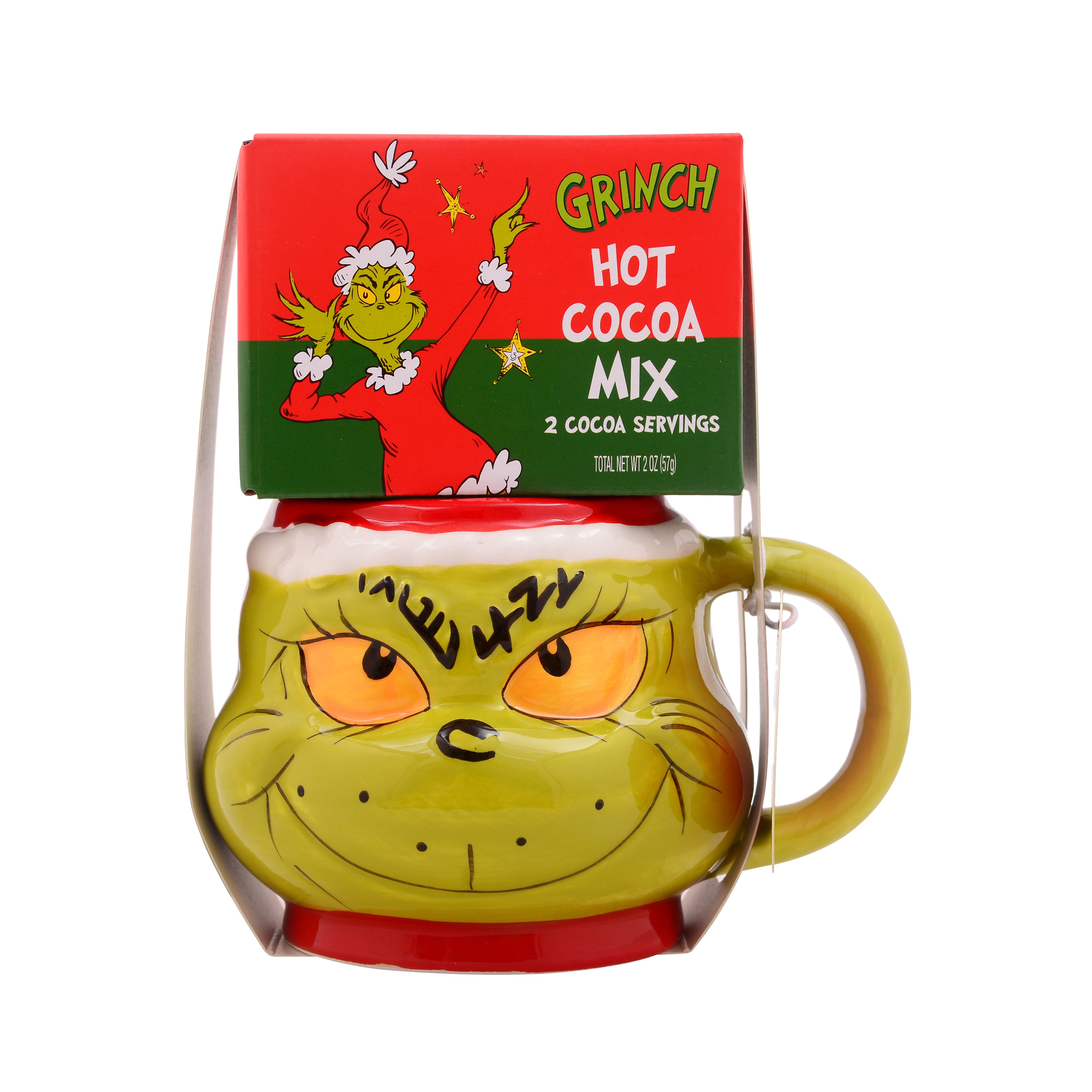 The Grinch Figural Mug &#x26; Cocoa Set