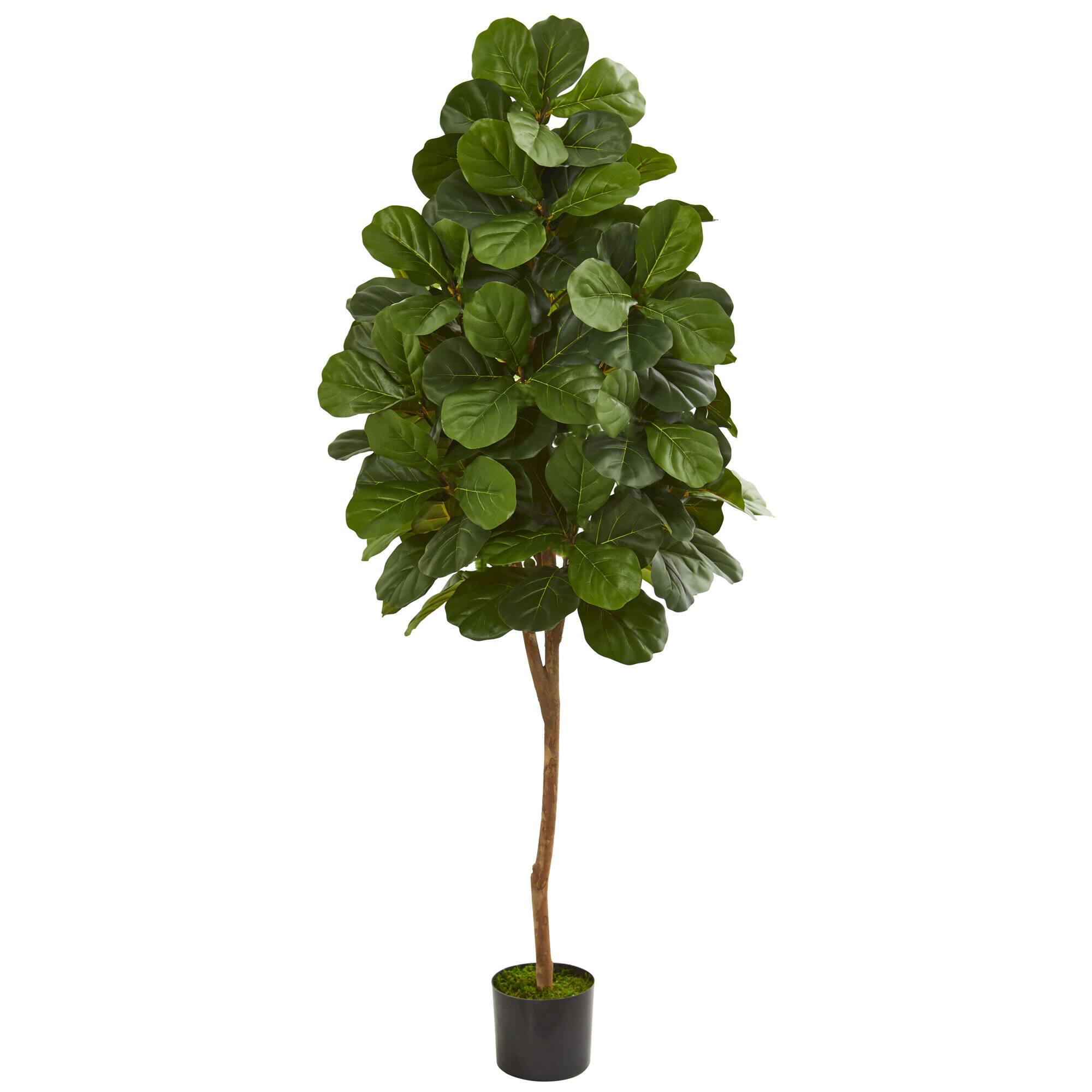 6ft. Potted Green Fiddle Leaf Fig Artificial Tree