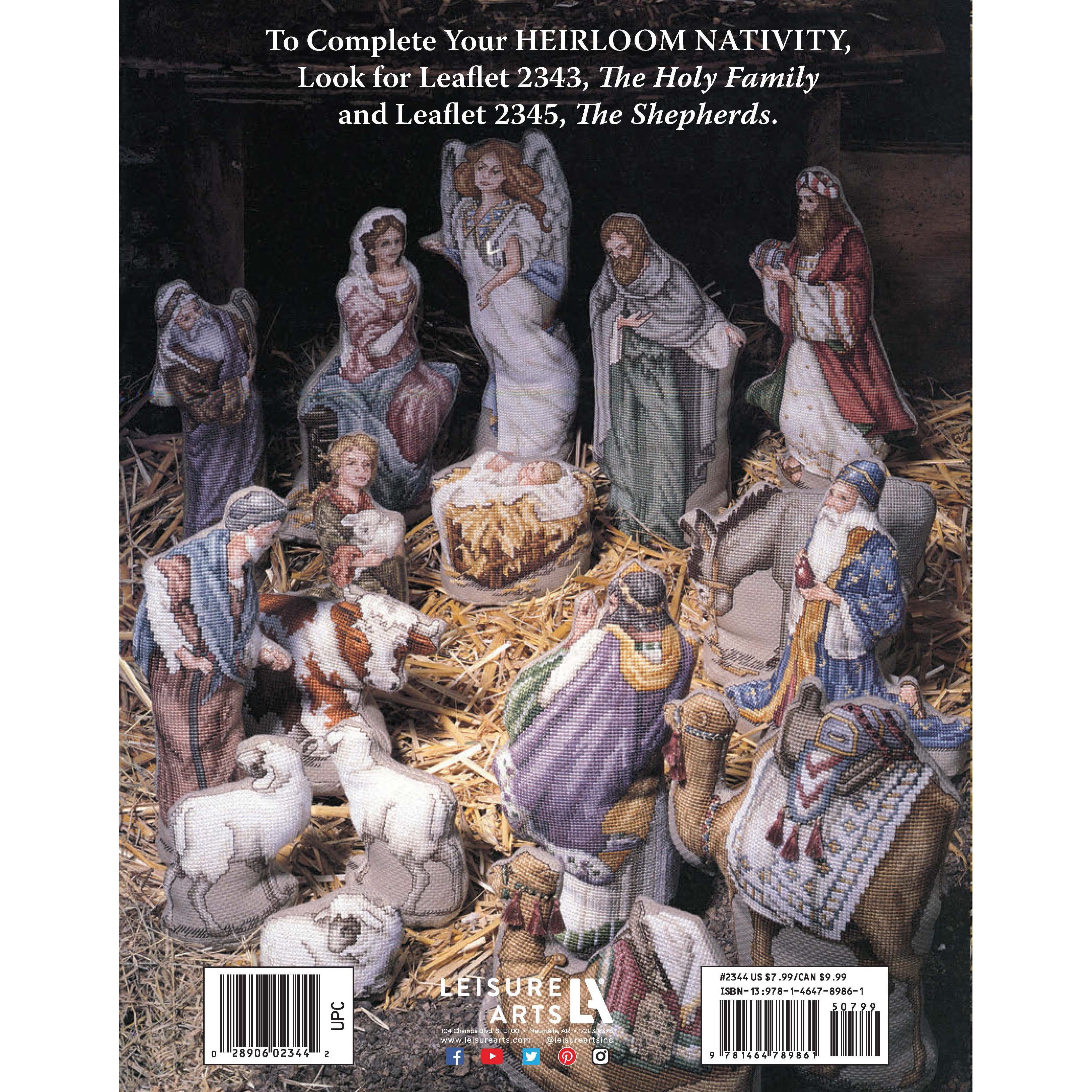 Leisure Arts® The Wise Men Heirloom Nativity Book 2