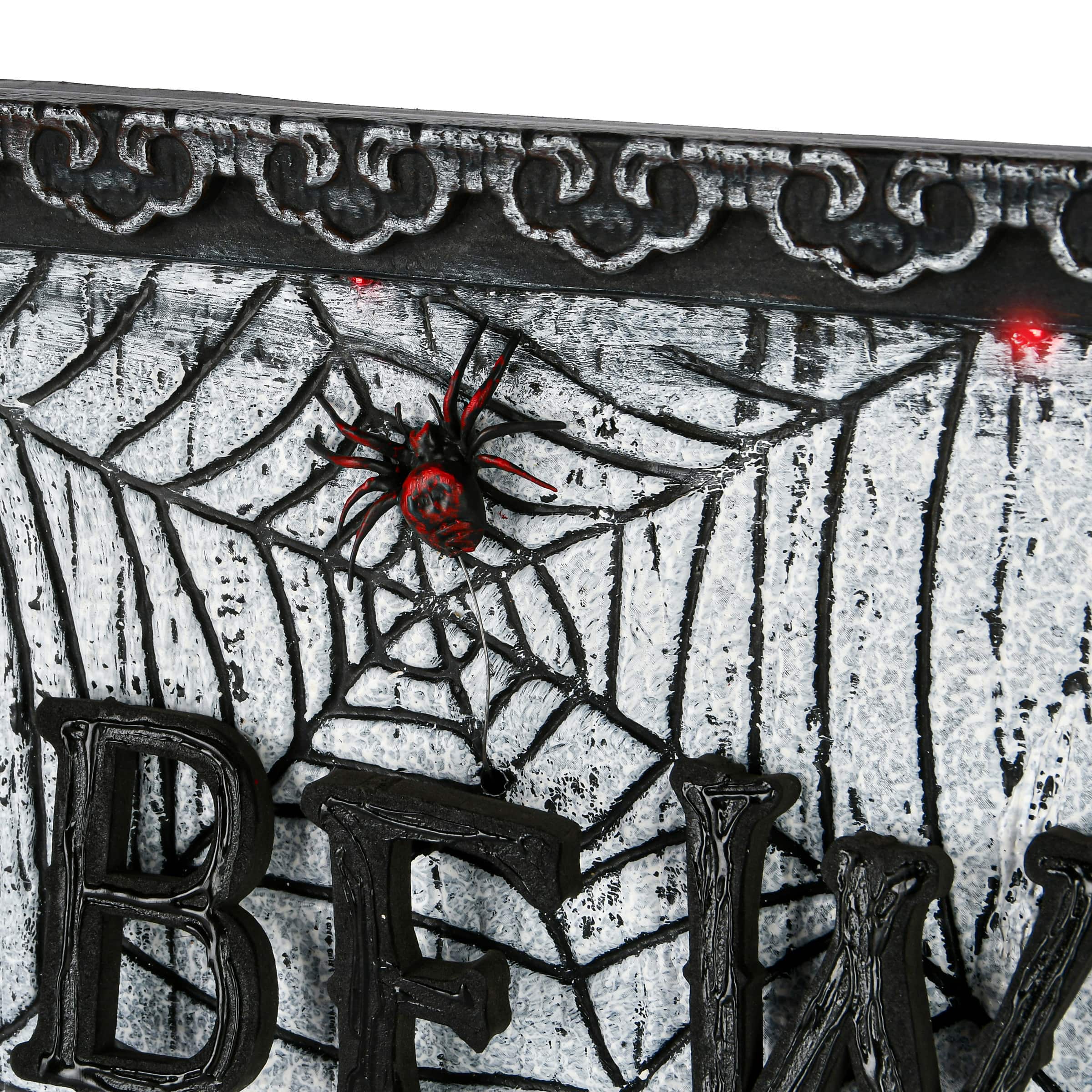 18" Halloween Sound Activated Animated Door Sign