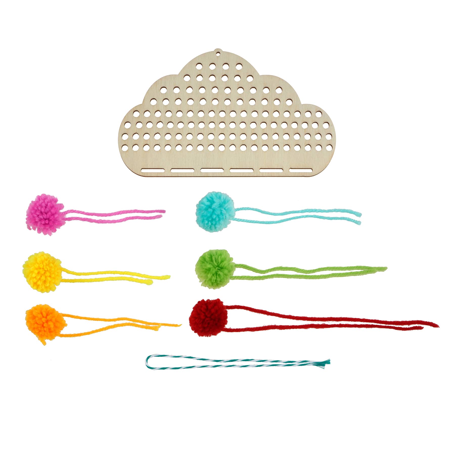 Rainbow Cloud Weaving Craft Kit by Creatology™